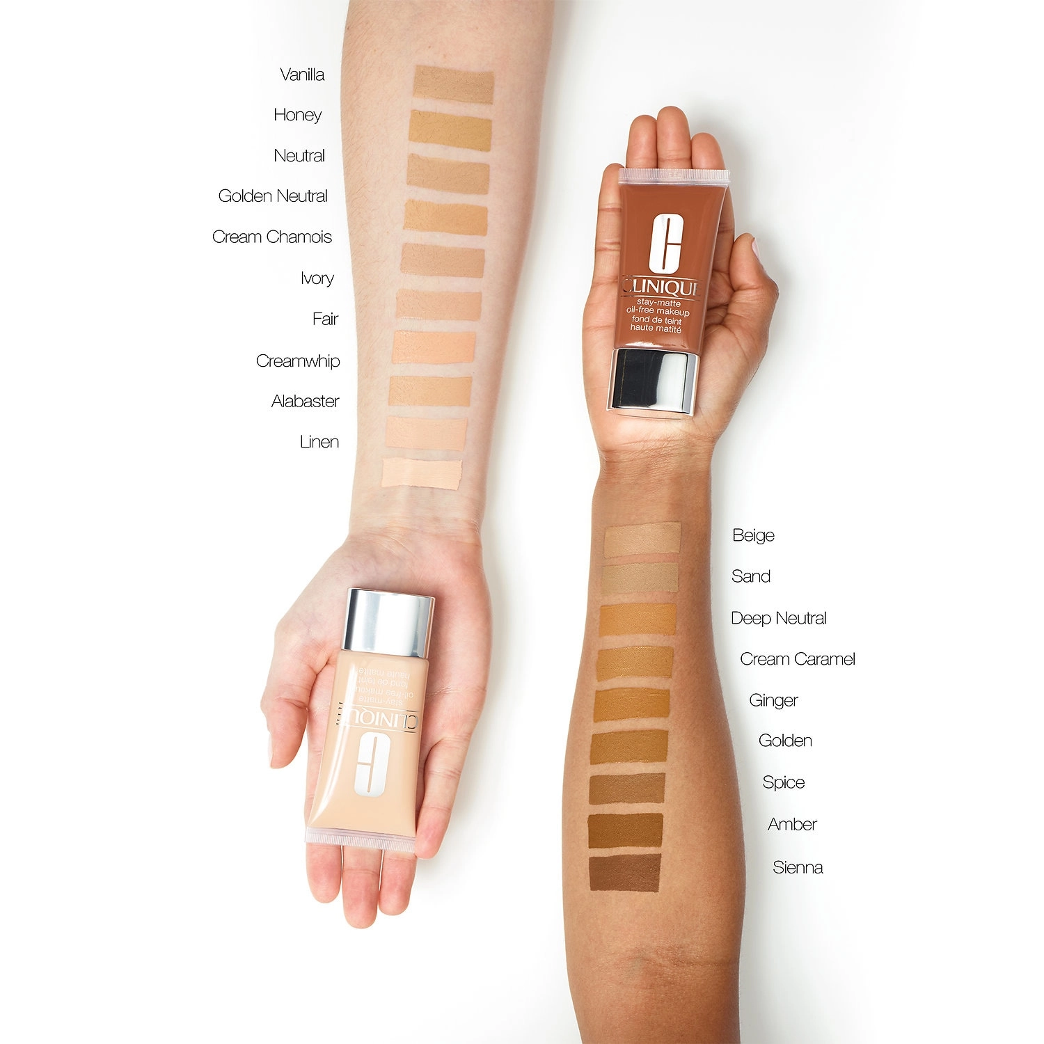 CLINIQUE Stay-Matte Oil-Free Makeup Foundation Color: 15 Beige - Image 2