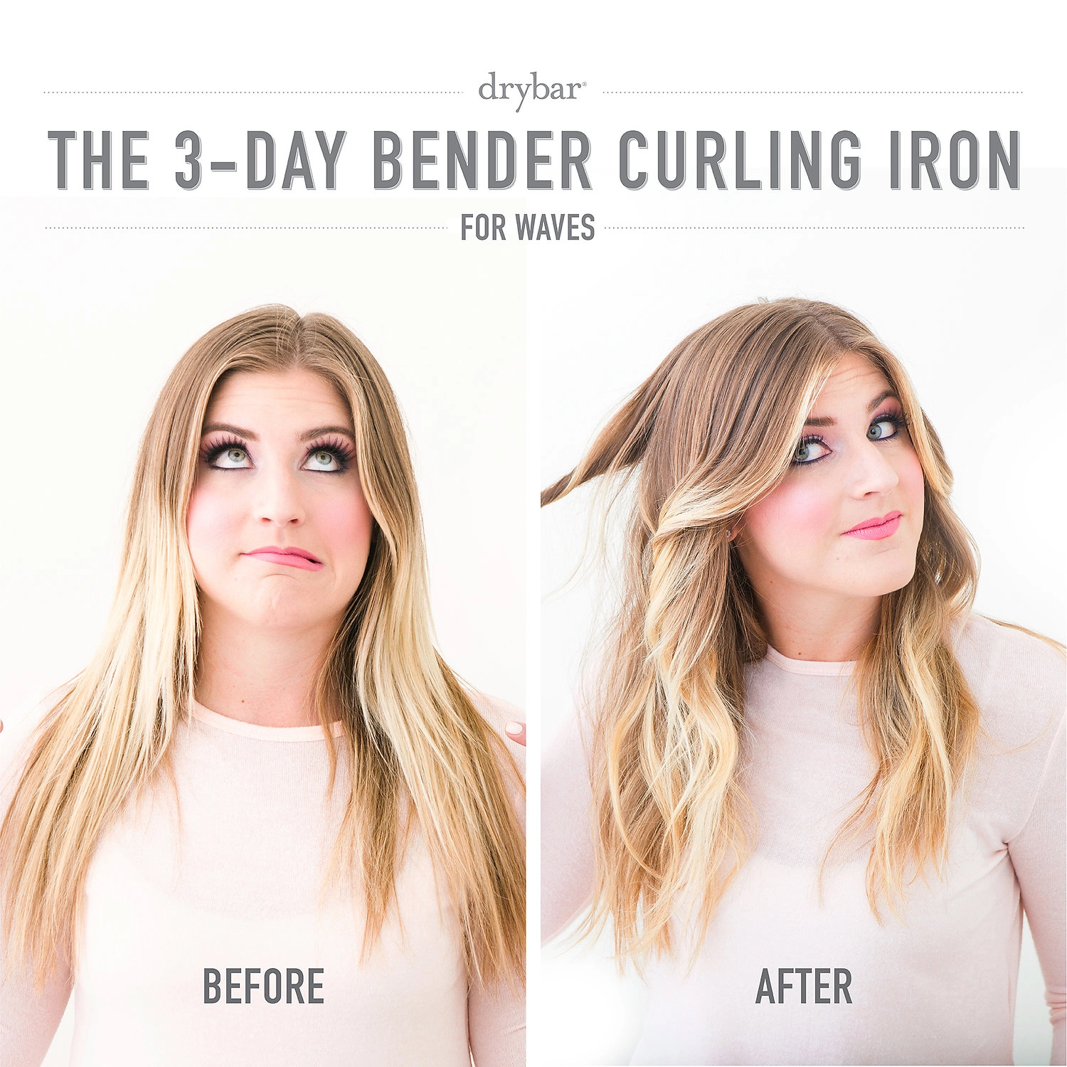 Drybar The 3-Day Bender 1" Barrel Digital Curling Iron - Image 2