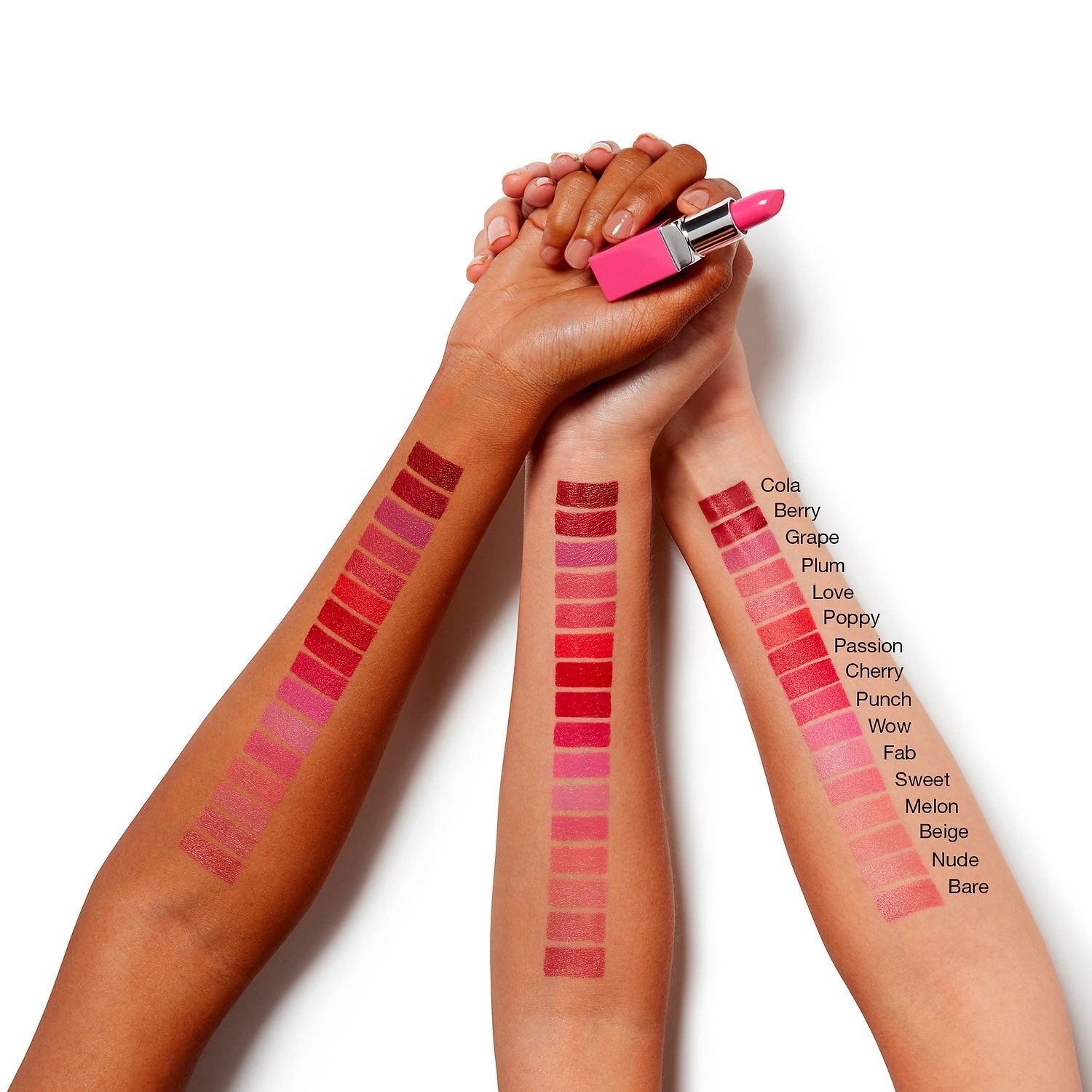 CLINIQUE Pop™ Lip Colour + Primer Lipstick 8 Cherry Pop - Rich Blue Red Creme - Image 2