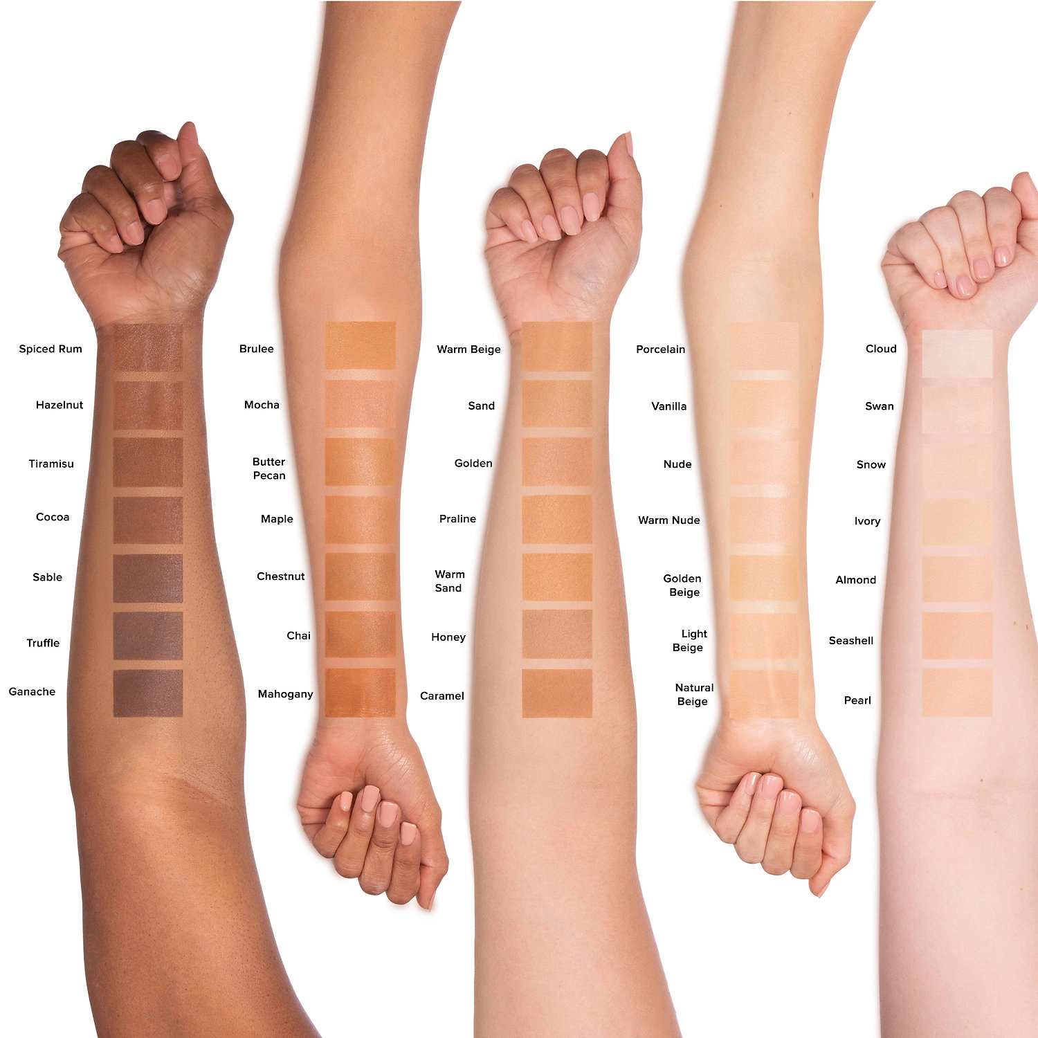 Too Faced Born This Way Natural Finish Longwear Liquid Foundation Color: Warm Nude - Image 2