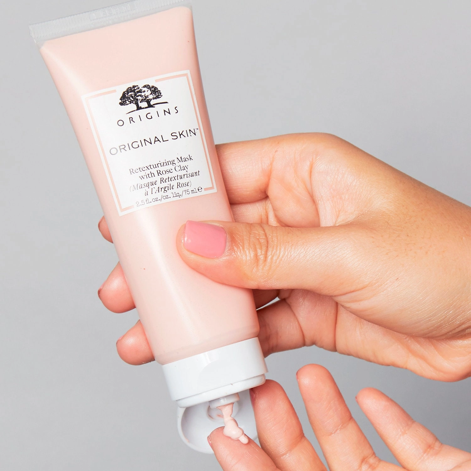 Origins Mini Original Skin™ Retexturizing Mask with Rose Clay 1 oz/30 mL Vegan - Image 3