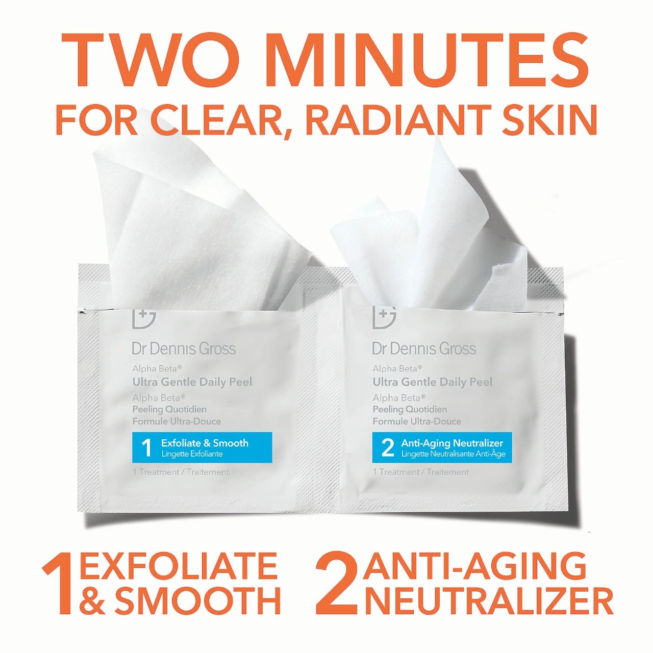 Dr. Dennis Gross Skincare Alpha Beta® Ultra Gentle Daily Peel Pads for Sensitive Skin - 30 treatments + 5 bonus - Image 5