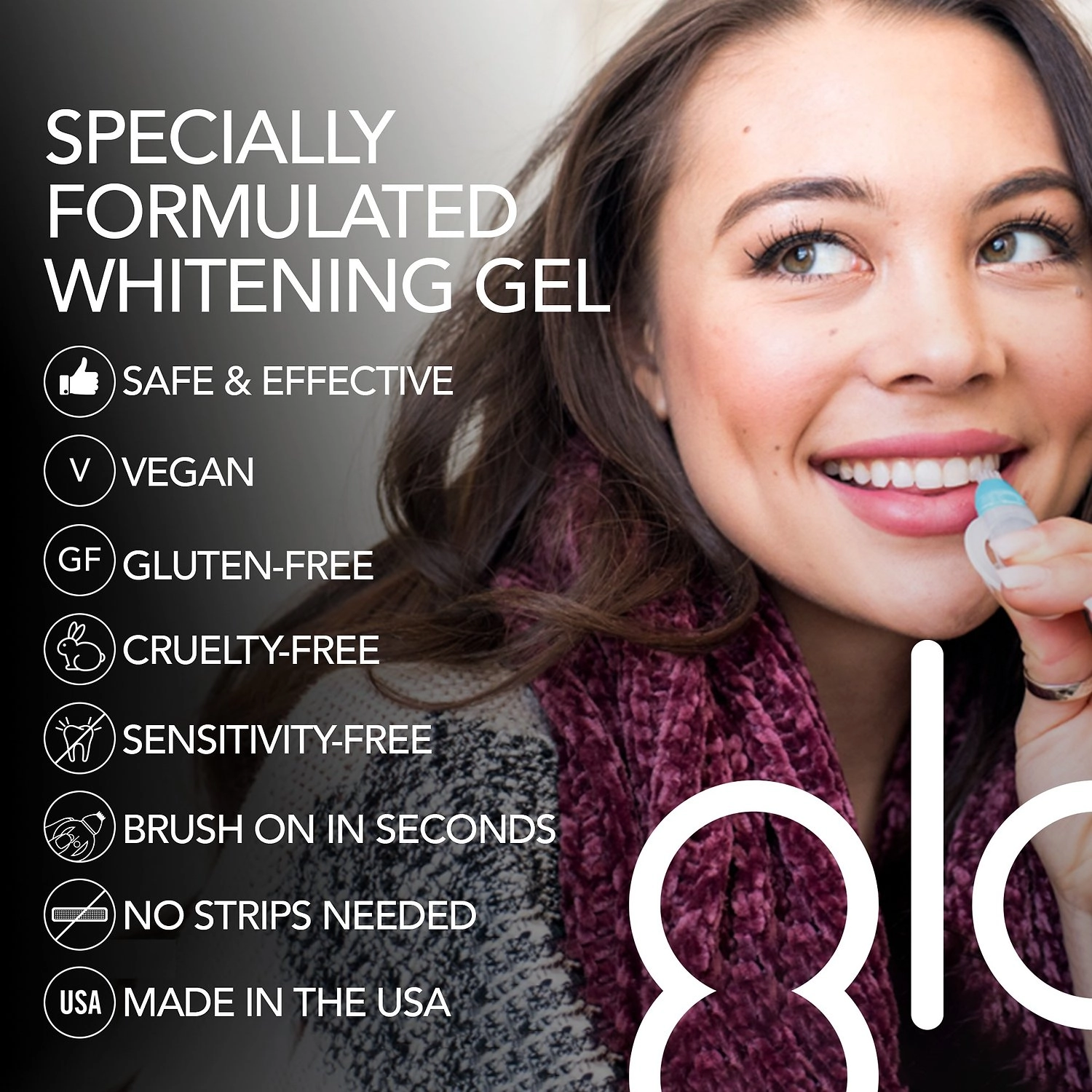 GLO Science GLO Lit™ Teeth Whitening Vials 7 Pack + Lip Care - Image 8