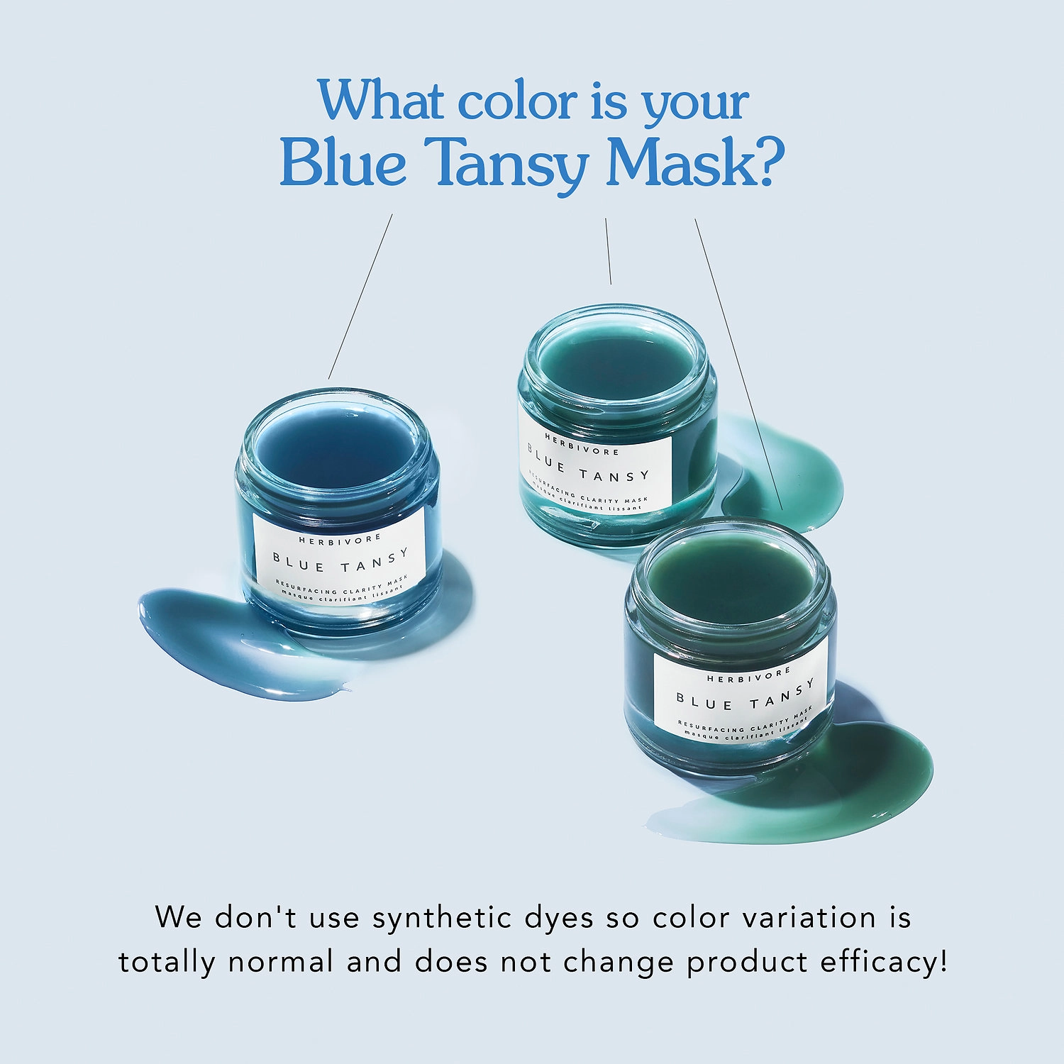 Herbivore Blue Tansy BHA and Enzyme Pore Refining Mask 2 oz/ 60 mL - Image 10