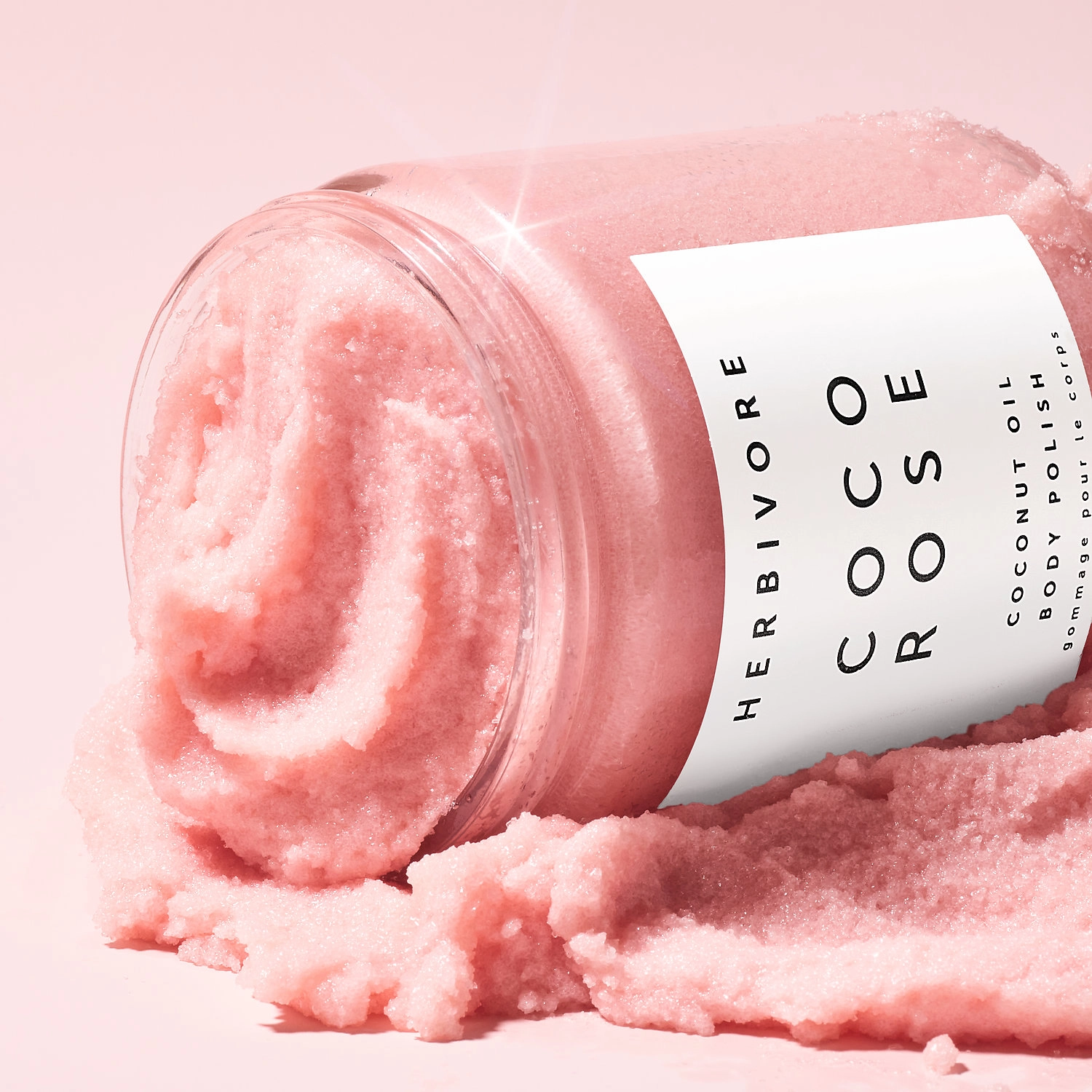 Herbivore Coco Rose Exfoliating Body Scrub 8 oz/ 237 mL Vegan - Image 8