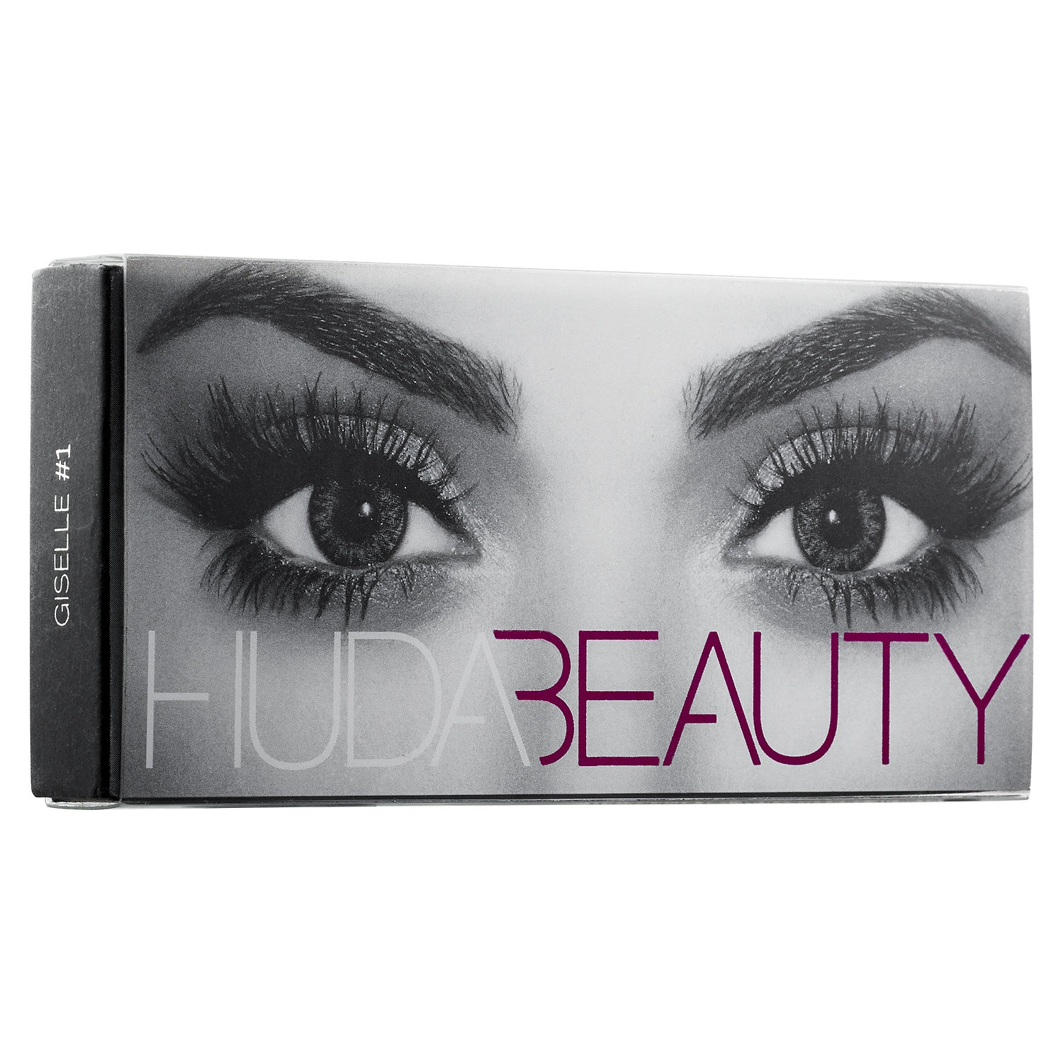 HUDA BEAUTY Classic False Lashes Giselle #1 - Light Volume, Natural Style - Image 4