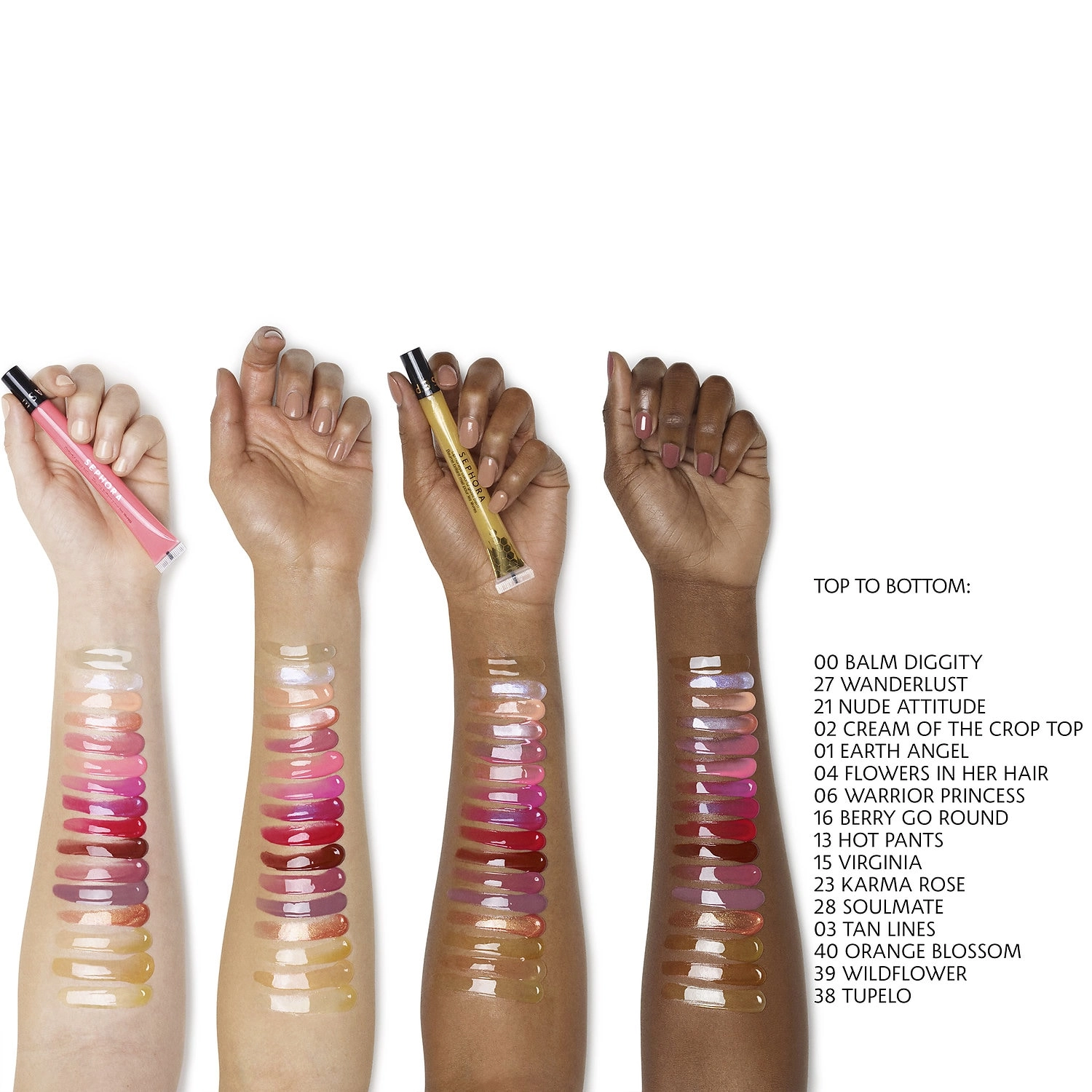 SEPHORA COLLECTION Colorful® Lip Gloss Balm - Vegan, High Shine Finish, Shimmer Finish - Image 2