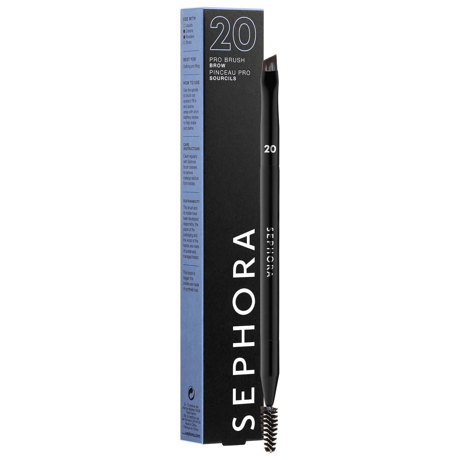 SEPHORA COLLECTION PRO Brow Brush #20 - Image 3