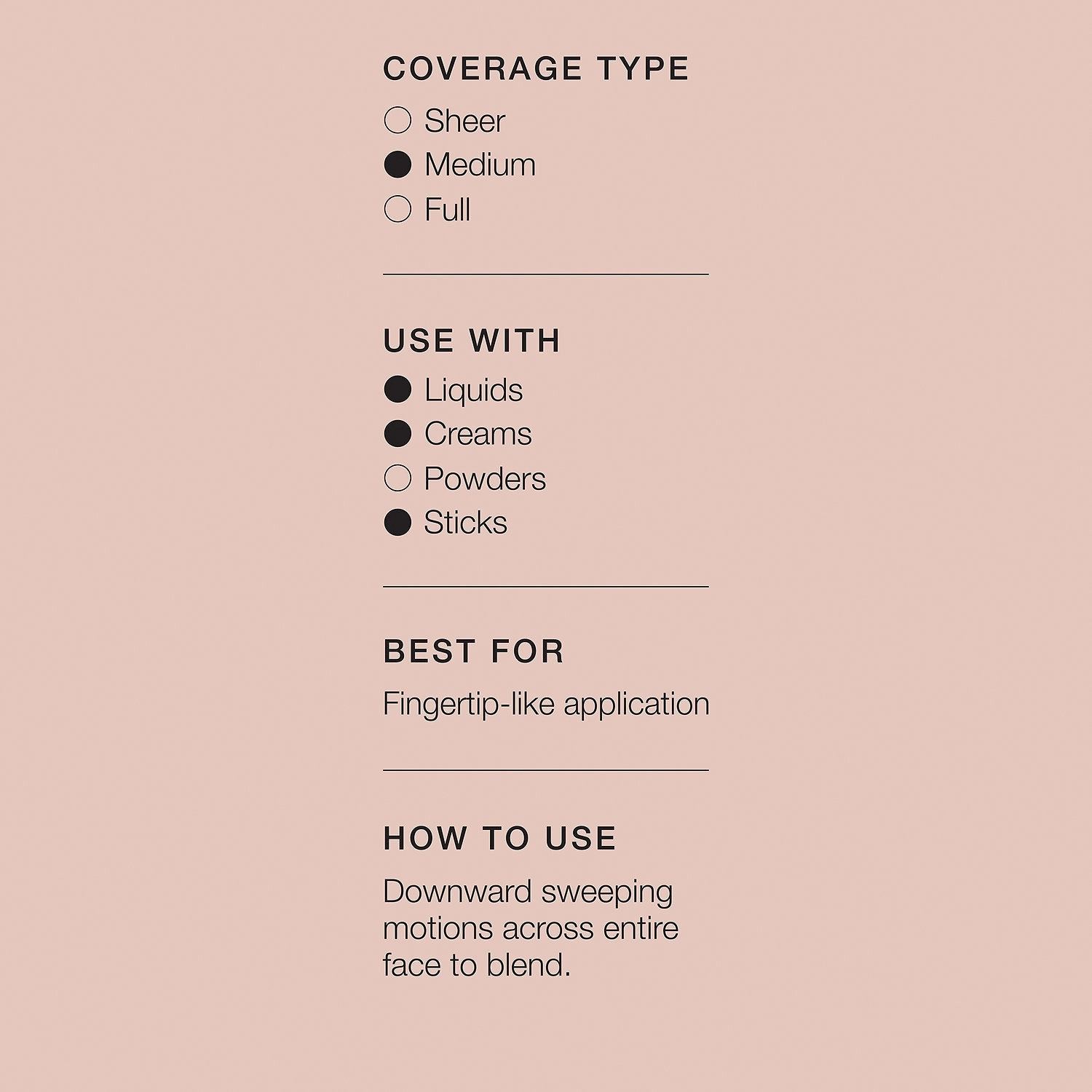 SEPHORA COLLECTION PRO Foundation Brush #47 Vegan Medium Coverage - Image 4