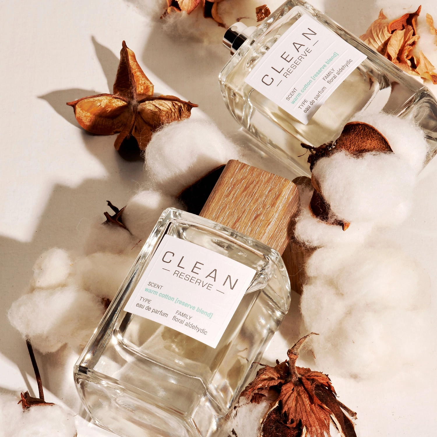 CLEAN RESERVE Reserve - Warm Cotton 3.4 oz/ 101 mL Vegan Fragrance - Image 2