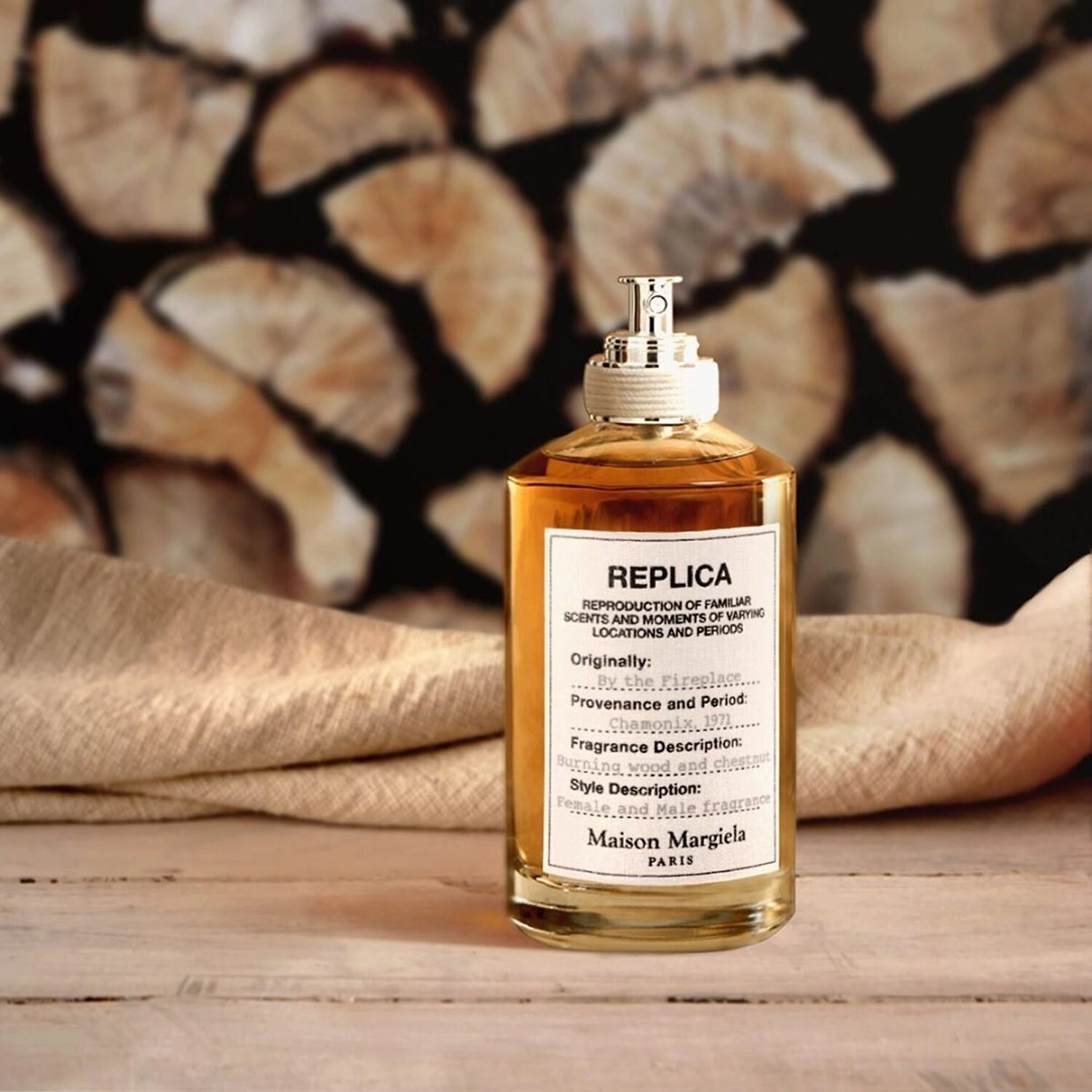Maison Margiela ’REPLICA’ By the Fireplace Warm & Spicy Unisex Cologne 0.34 oz/10 mL - Image 6