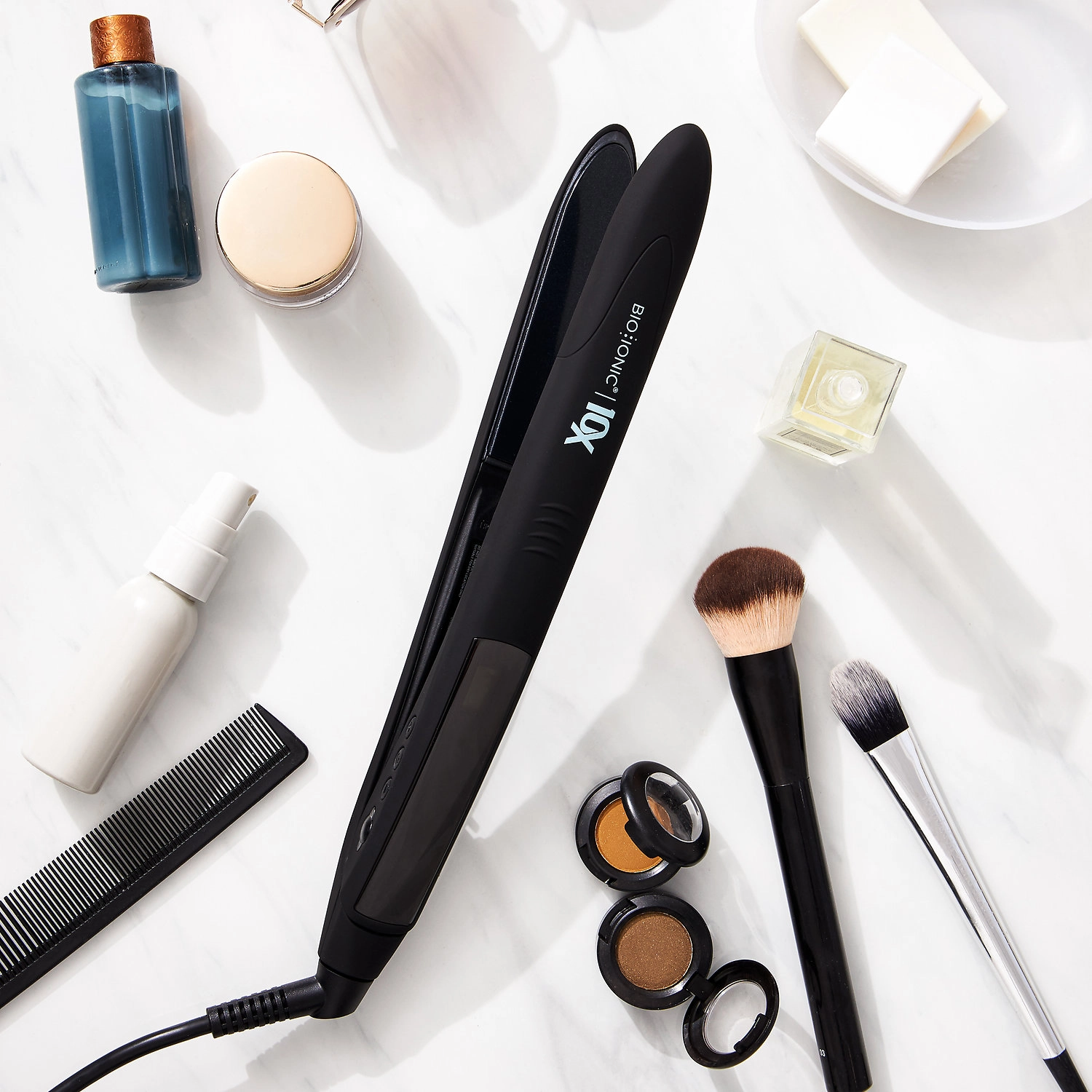 Bio Ionic 10X Pro Styling Iron 1" - High Shine Finish, All Hair Types - Image 5