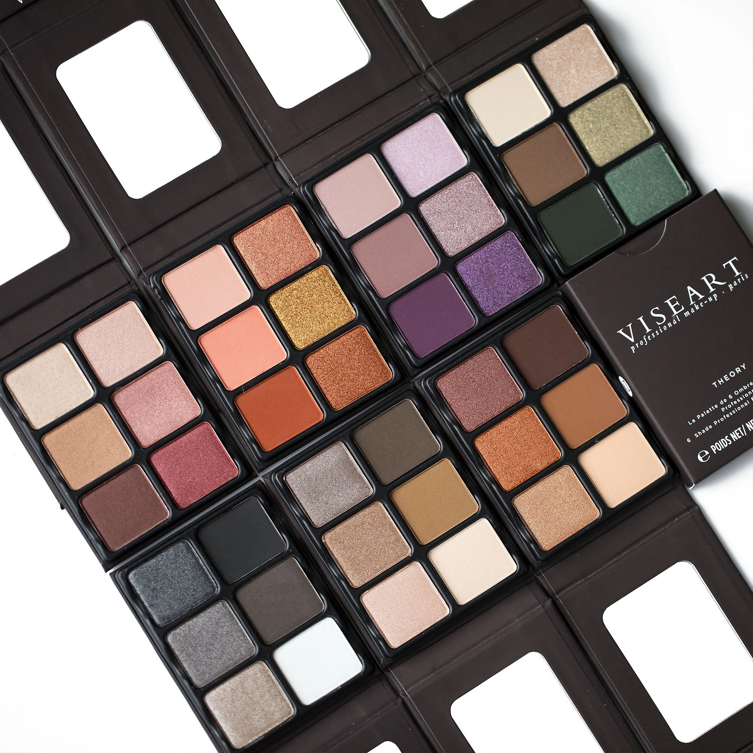 Viseart Theory Eyeshadow Palette - Theory I Cashmere - Image 2