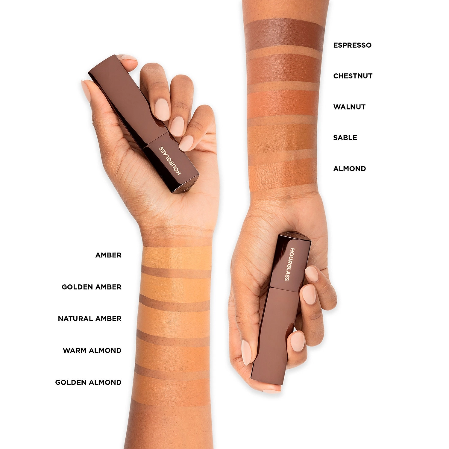 Hourglass Vanish™ Seamless Finish Foundation Stick 16.5 Chestnut - Deep, Neutral Undertones Vegan - Image 6