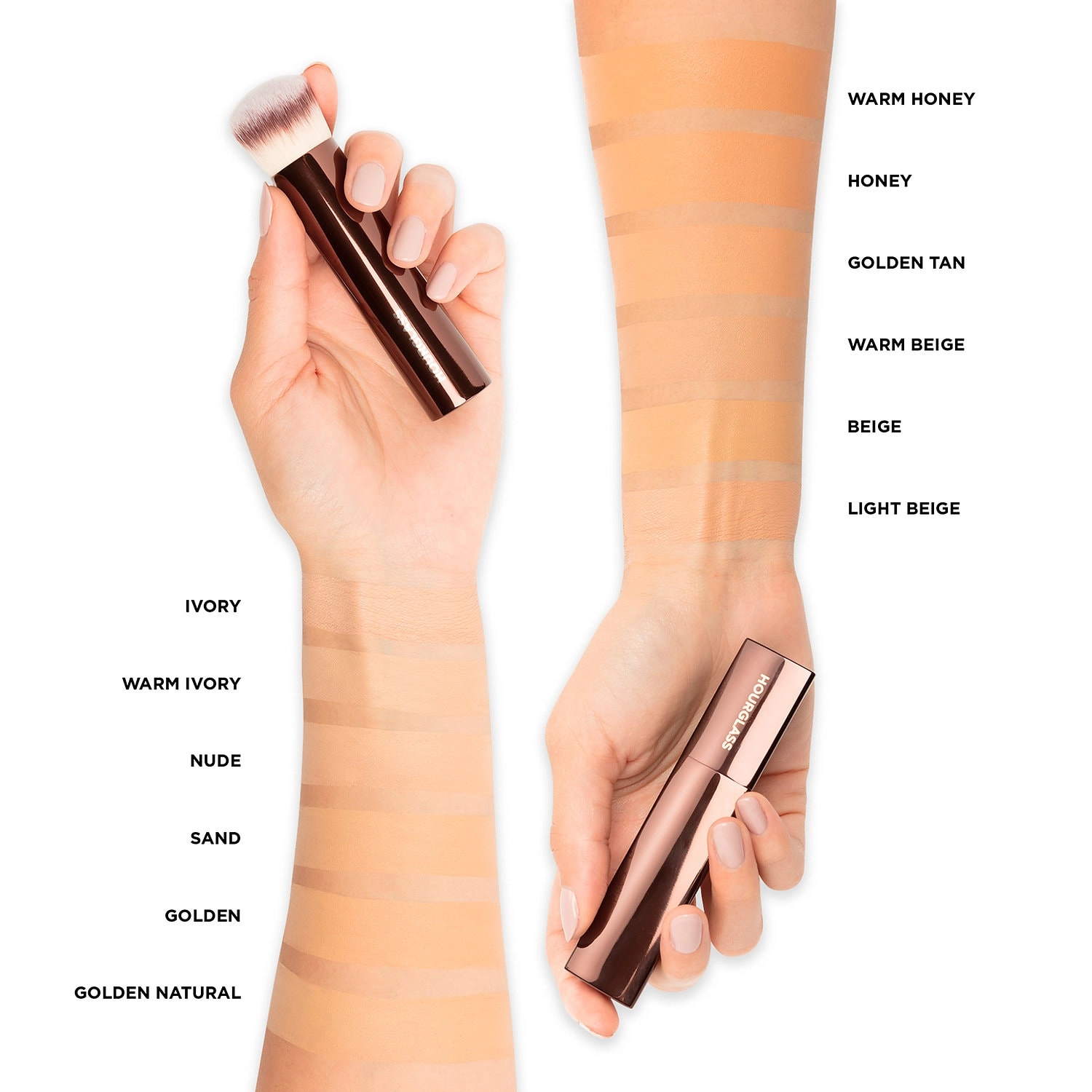 Hourglass Vanish™ Seamless Finish Foundation Stick 16 Walnut - Deep, Warm Undertones - Image 4