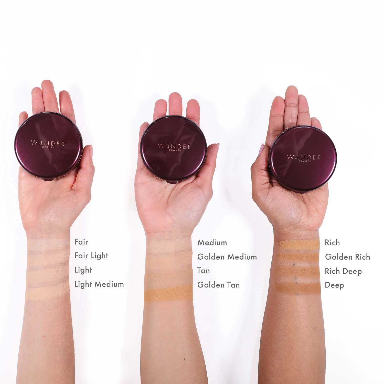 Wander Beauty Wanderlust Powder Foundation Color: Golden Rich - Image 2