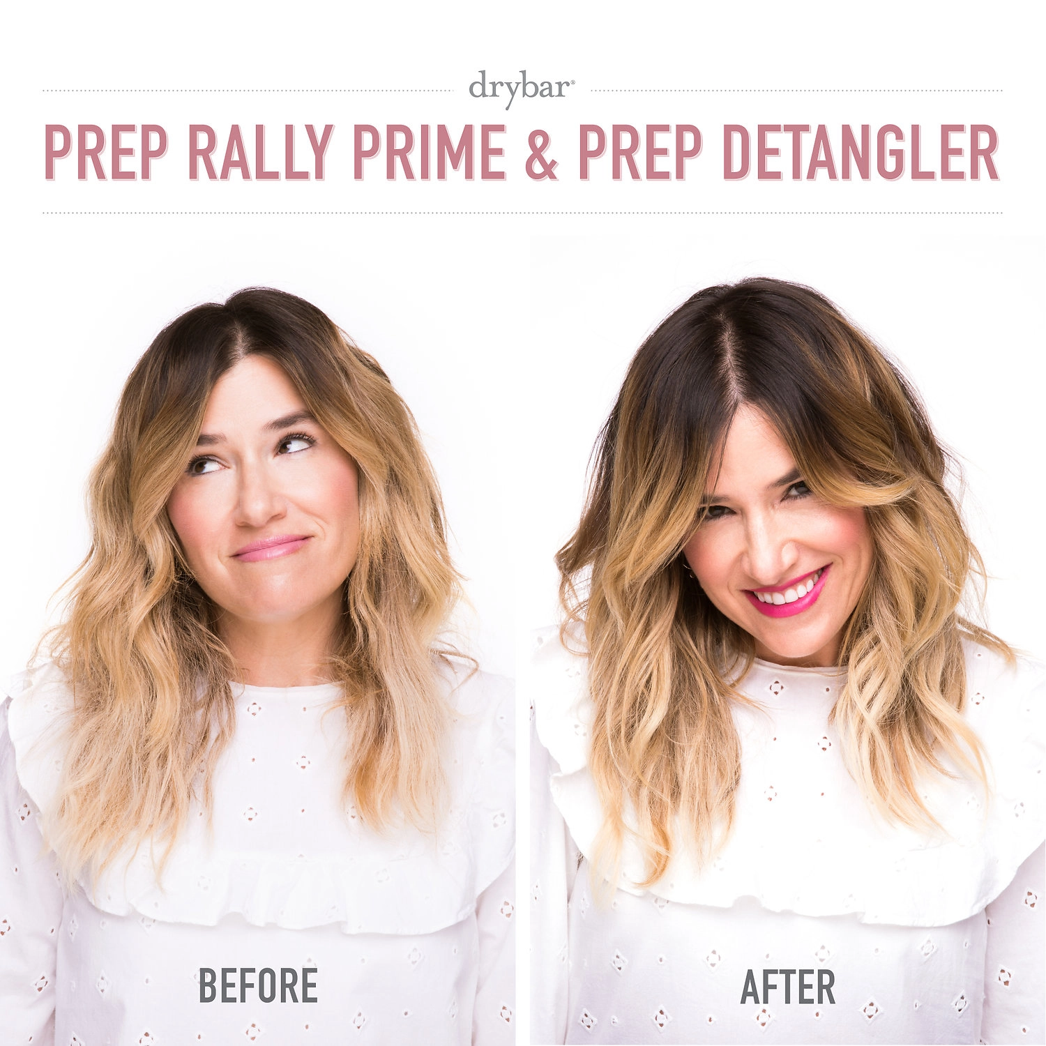 Drybar Mini Prep Rally Prime & Prep Detangler 2 oz/ 59 mL Heat Protection All Hair Types - Image 2