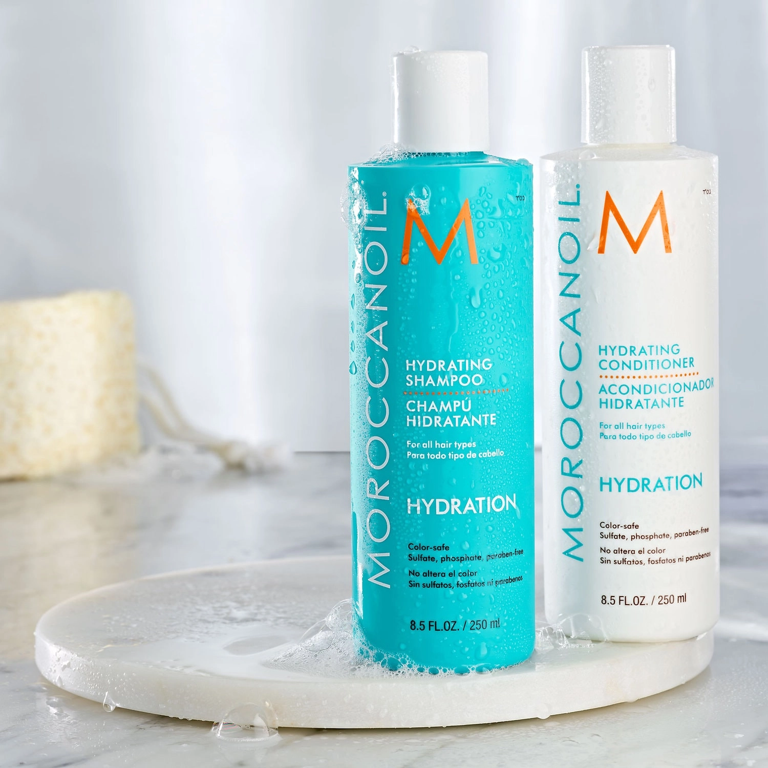 Moroccanoil Hydrating Conditioner 8.5 oz/250 mL - Argan Oil, Algae, Vitamin A - Image 2
