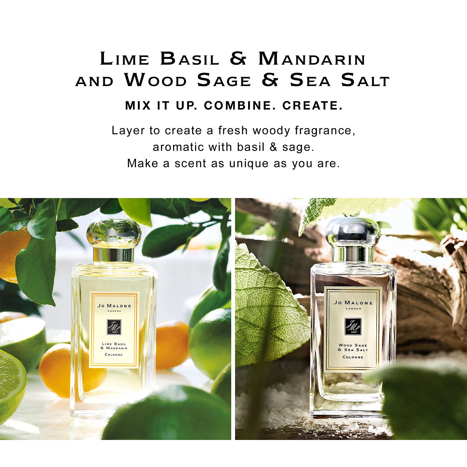 Jo Malone London Lime Basil & Mandarin Cologne 3.4 oz/100 mL Fresh Citrus & Fruits - Image 6