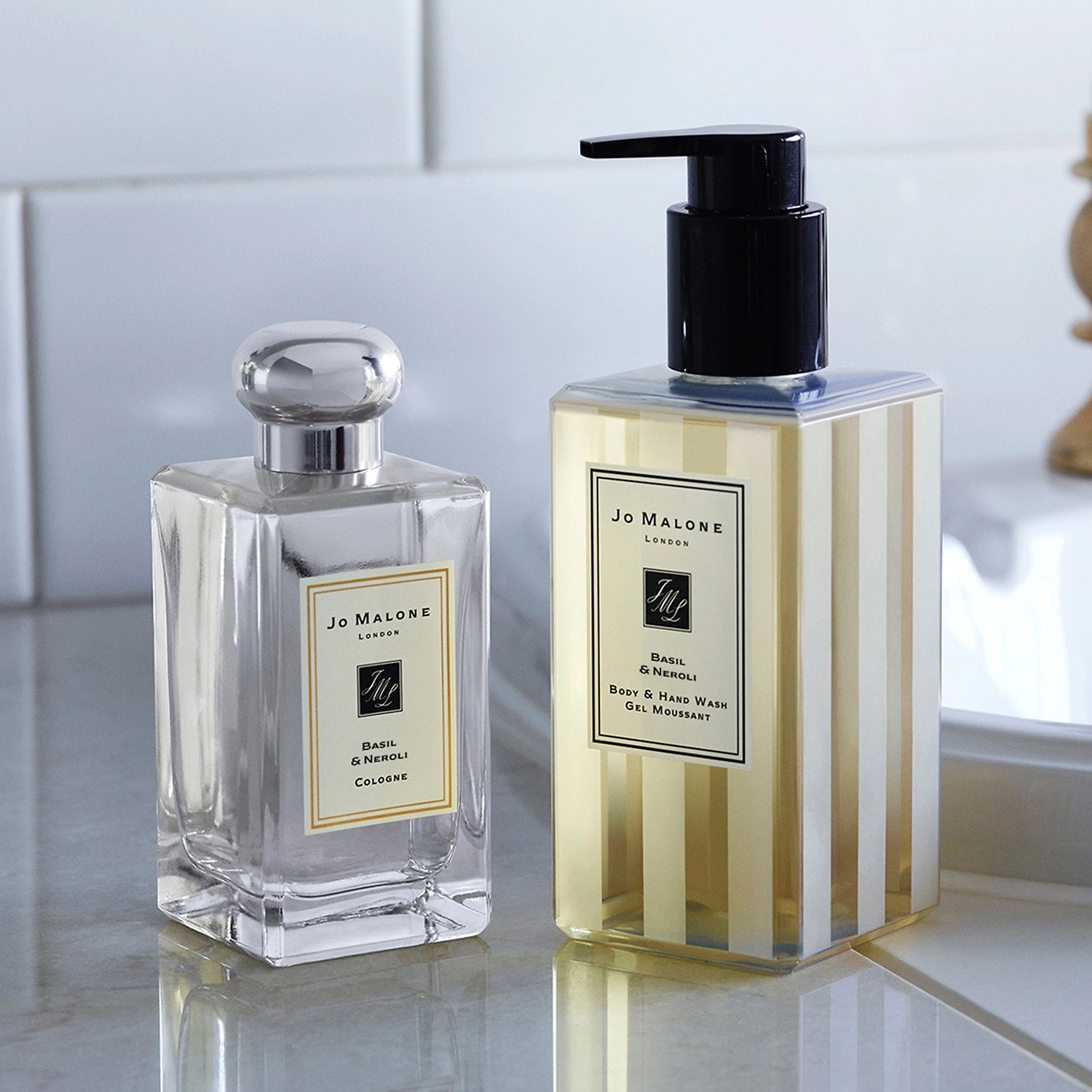 Jo Malone London Basil & Neroli Cologne 3.4 oz/100 mL Earthy & Woody Earthy Greens & Herbs - Image 4
