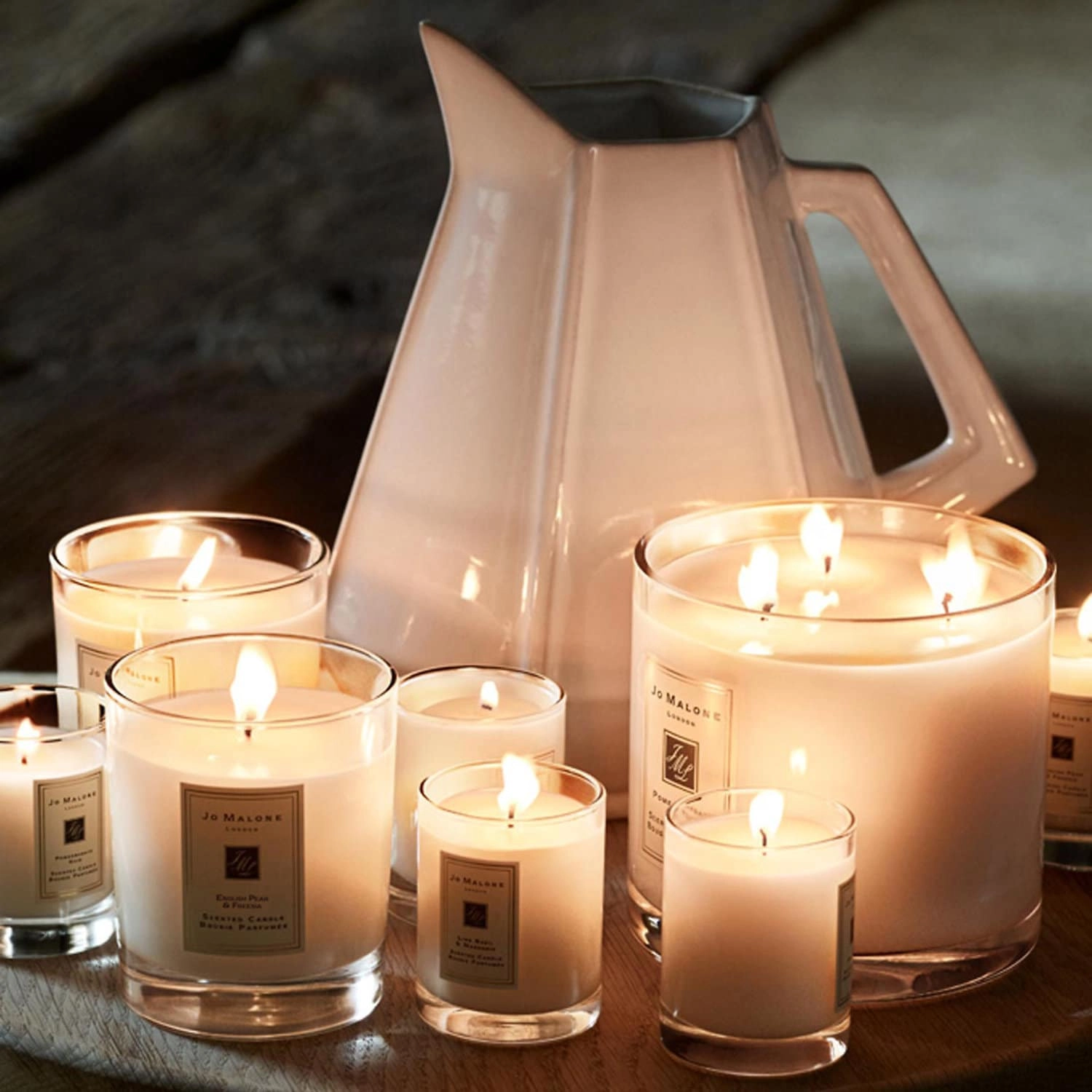 Jo Malone London English Pear & Freesia Candle 2.1 oz/60g Floral Fruity Fragrance - Image 5