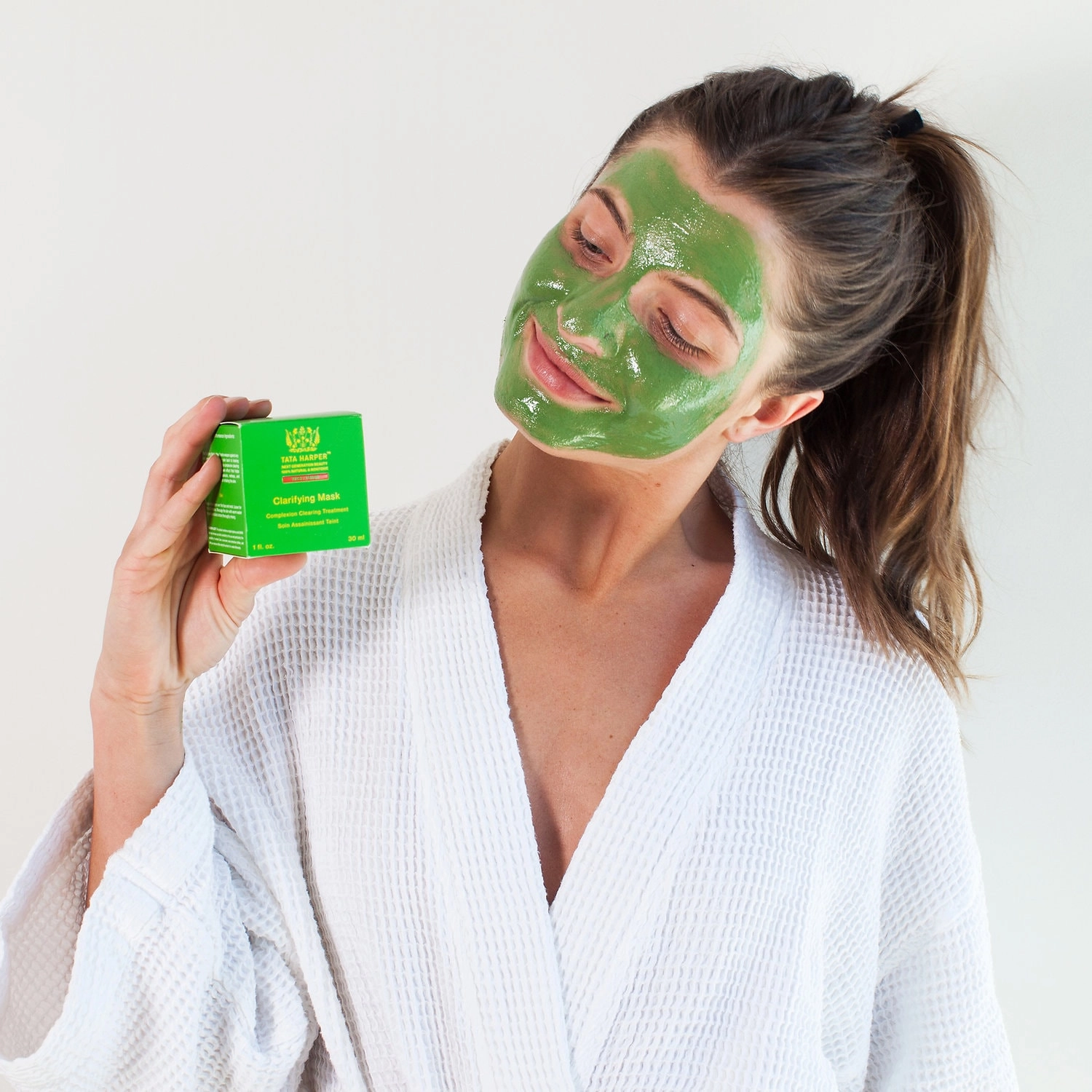 Tata Harper Clarifying Pore AHA + BHA Mask with Salicylic Acid for Redness - Image 3