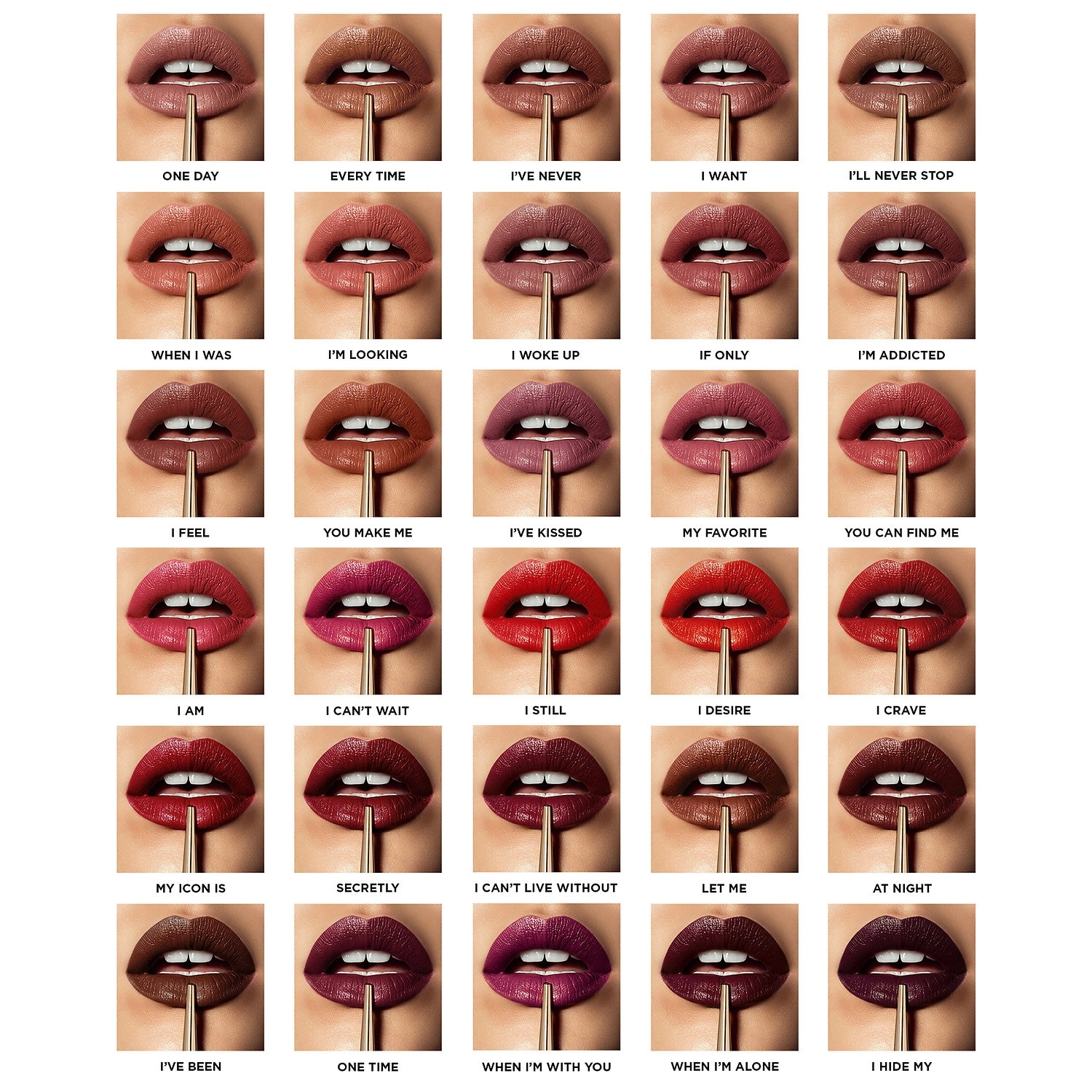 Hourglass Confession™ Ultra Slim High Intensity Refillable Lipstick - Deep Rose Brown - Image 2