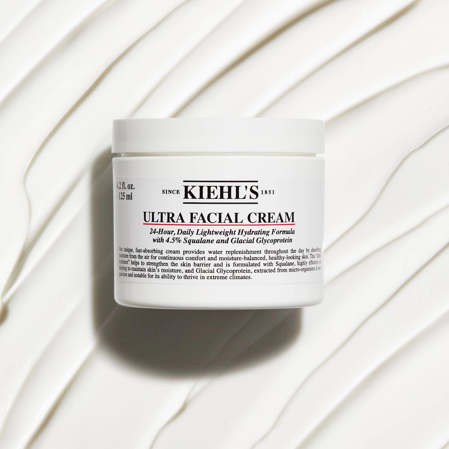 Kiehl's Since 1851 Ultra Facial Refillable Moisturizing Cream with Squalane 5 oz / 150 mL Refill - Image 6