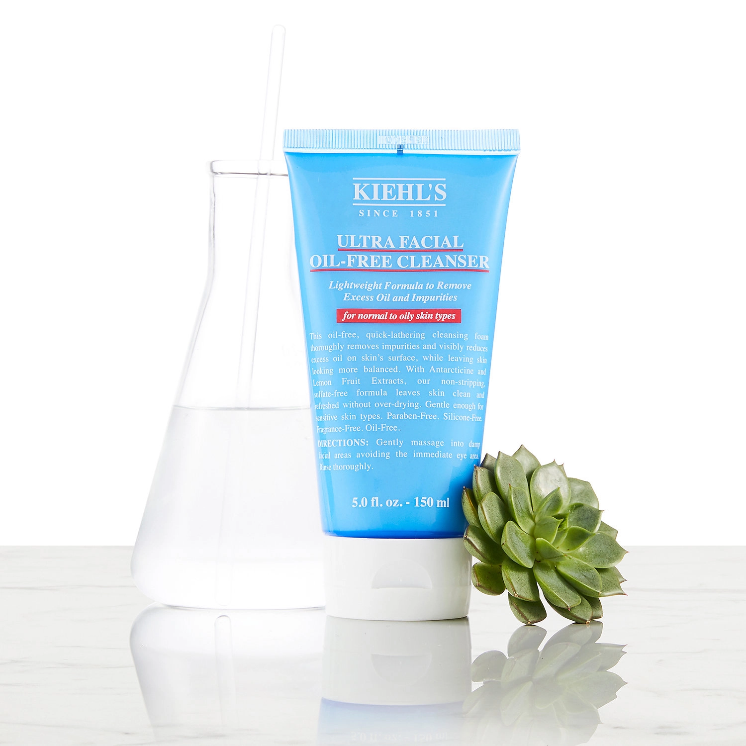 Kiehl's Since 1851 Ultra Facial Oil-Free Cleanser 5 oz/150 ml - Image 4