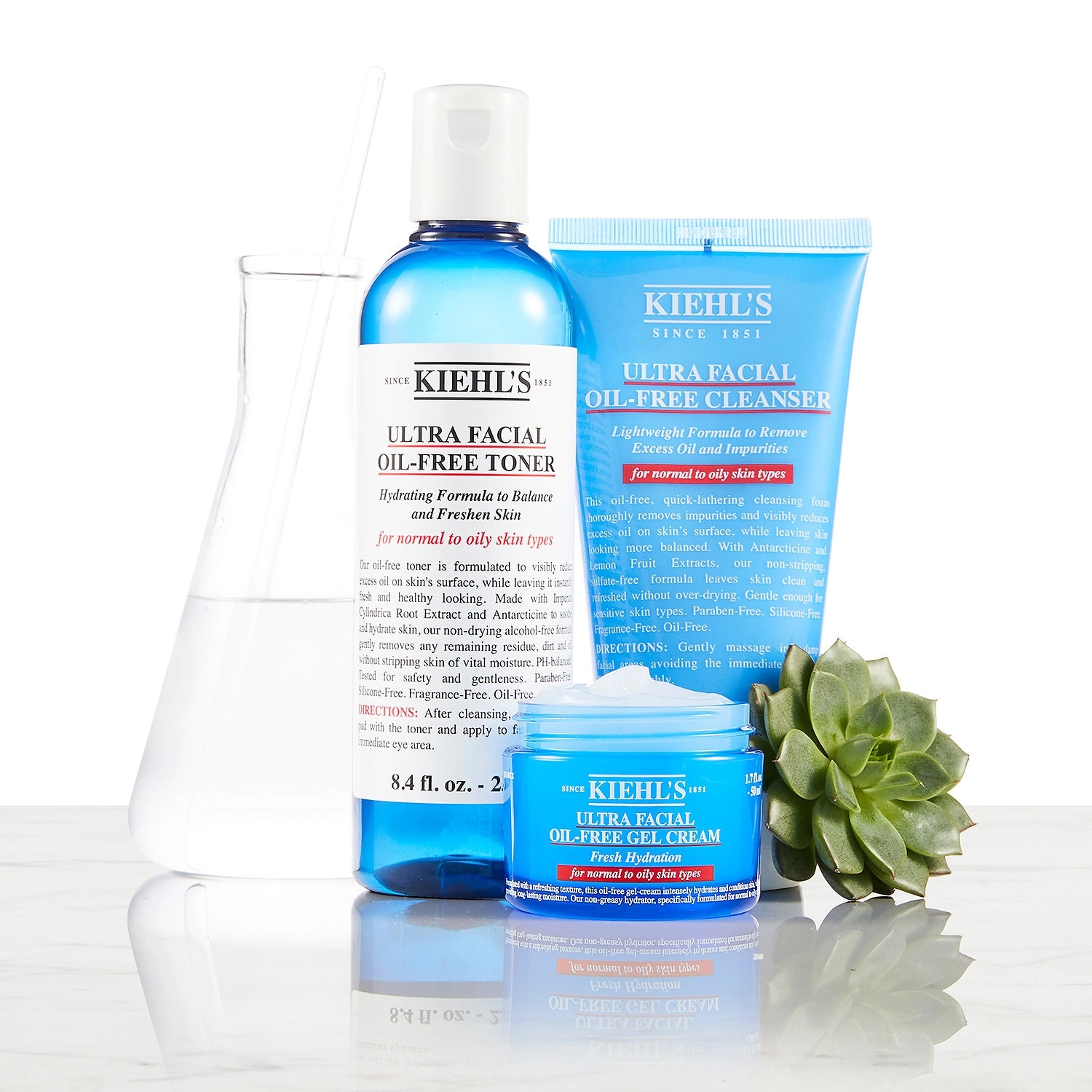 Kiehl's Since 1851 Ultra Facial Oil-Free Cleanser 5 oz/150 ml - Image 2