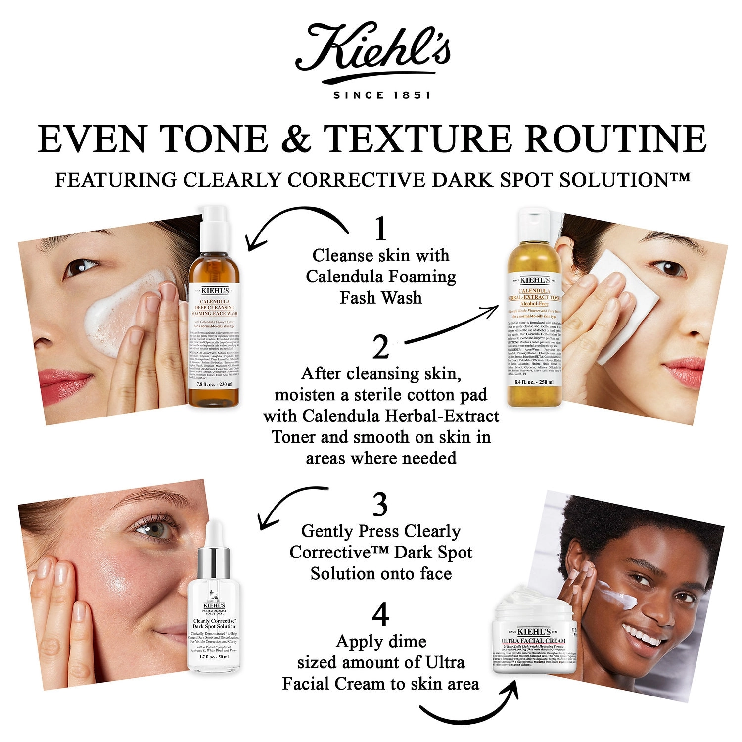 Kiehl's Since 1851 Clearly Corrective Dark Spot Correcting Serum 1 oz/30 ml - Vitamin C, Salicylic Acid - Image 7