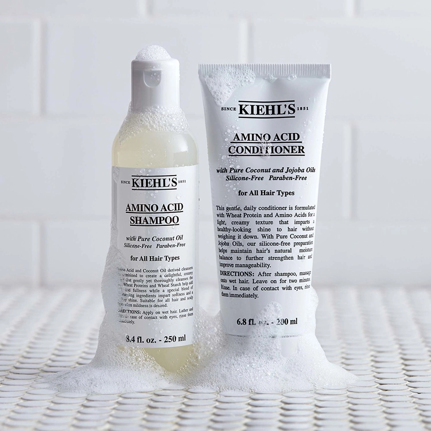 Kiehl's Since 1851 Amino Acid Shampoo 16.9 oz/500 mL - Cleanses, Softens, and Adds Volume - Image 4