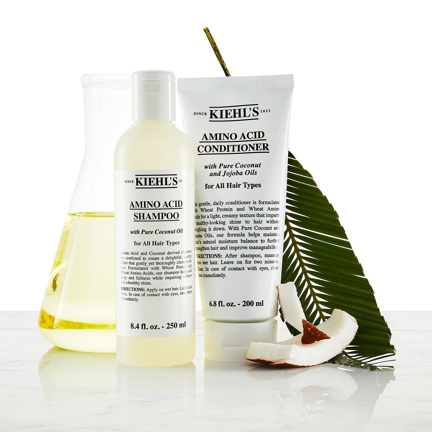 Kiehl's Since 1851 Amino Acid Shampoo 16.9 oz/500 mL - Cleanses, Softens, and Adds Volume - Image 7