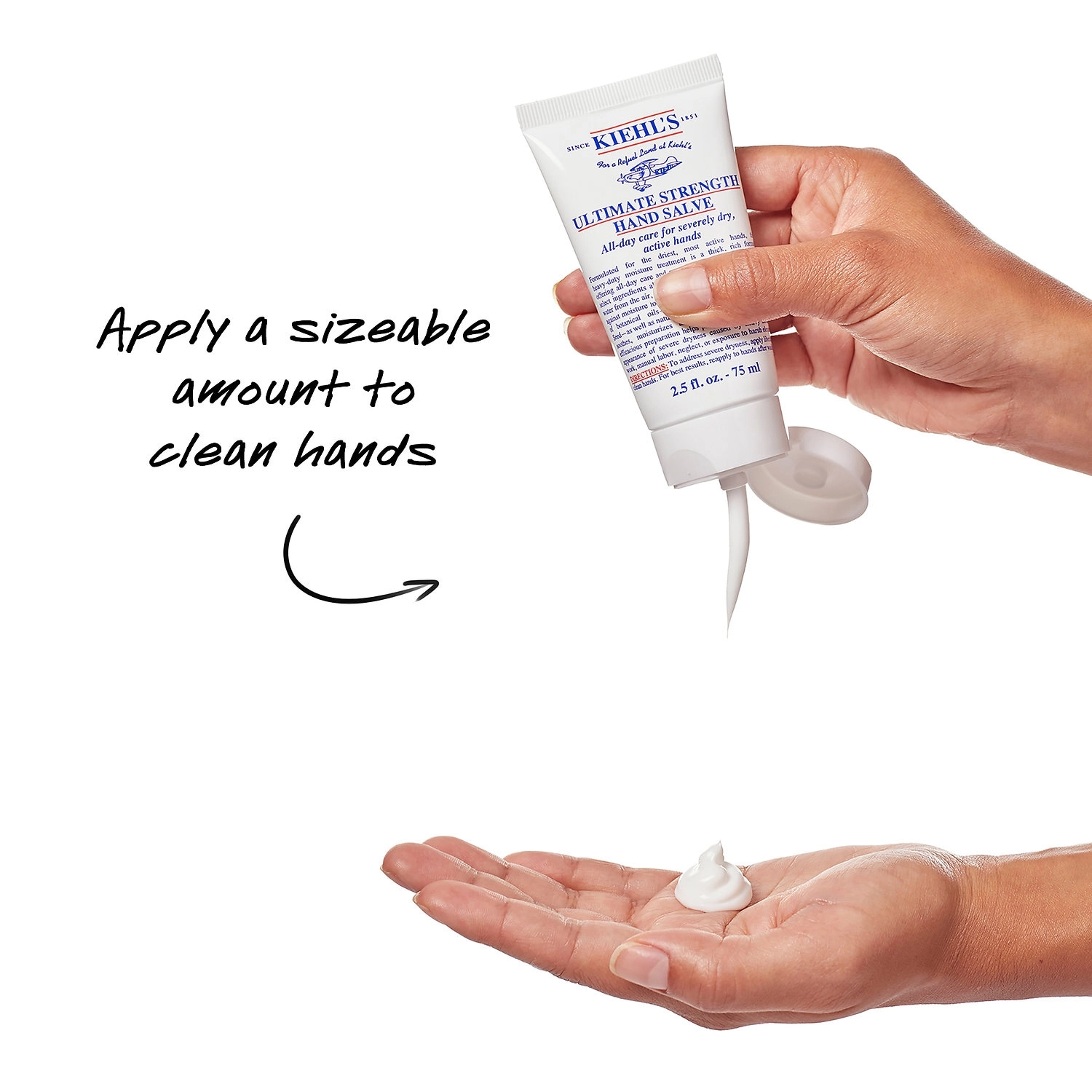 Kiehl's Since 1851 Ultimate Strength Hand Salve 5 oz/150 mL - Dryness, Uneven Texture - Image 3