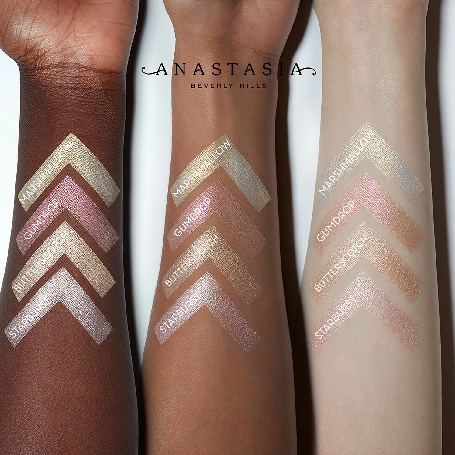 Anastasia Beverly Hills Sugar Glow Kit® Color: Marshmallow/ Gumdrop/ Butterscotch/ Starburst - Image 2