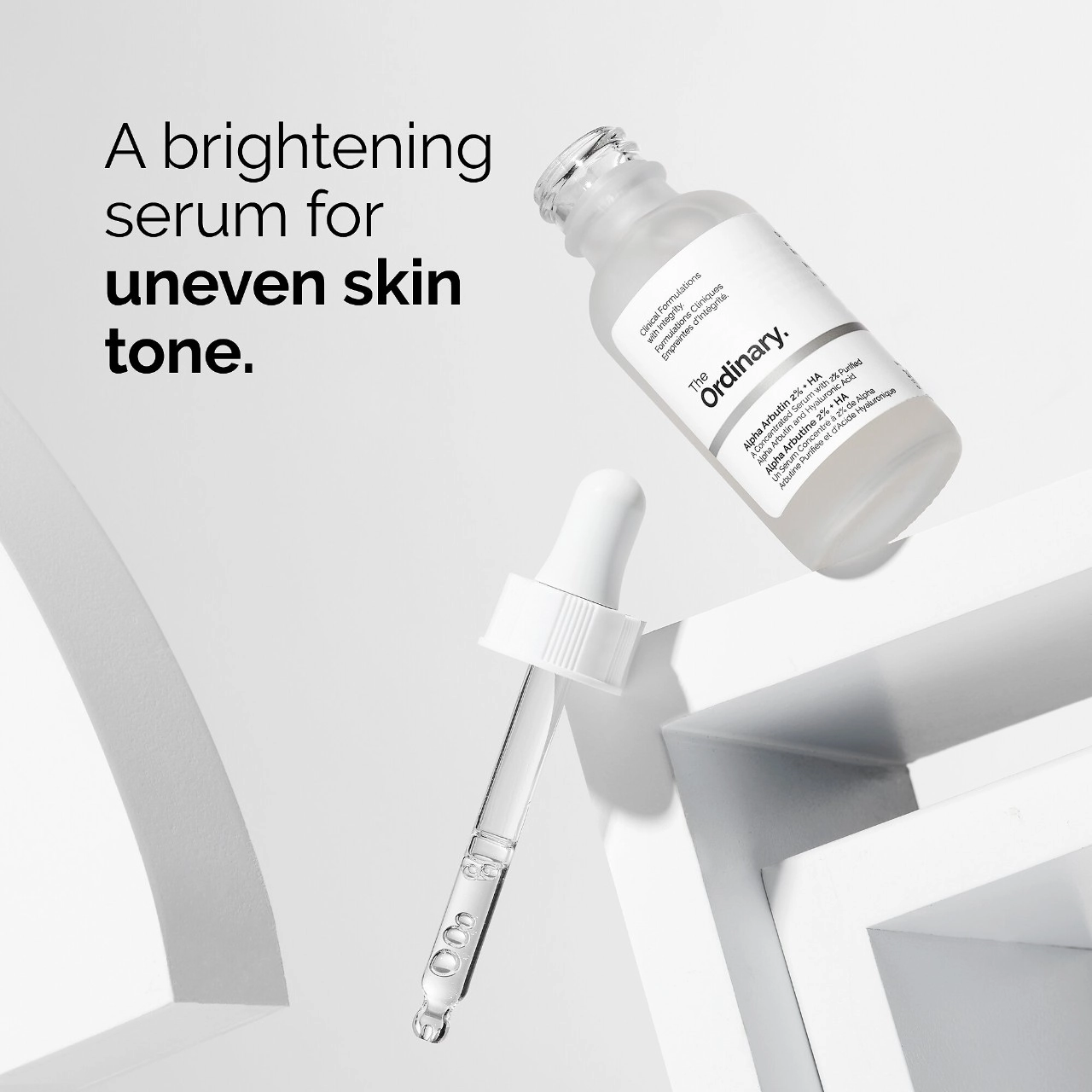 The Ordinary Alpha Arbutin 2% + HA Hyperpigmentation Serum 1 oz/30 mL Vegan - Image 2