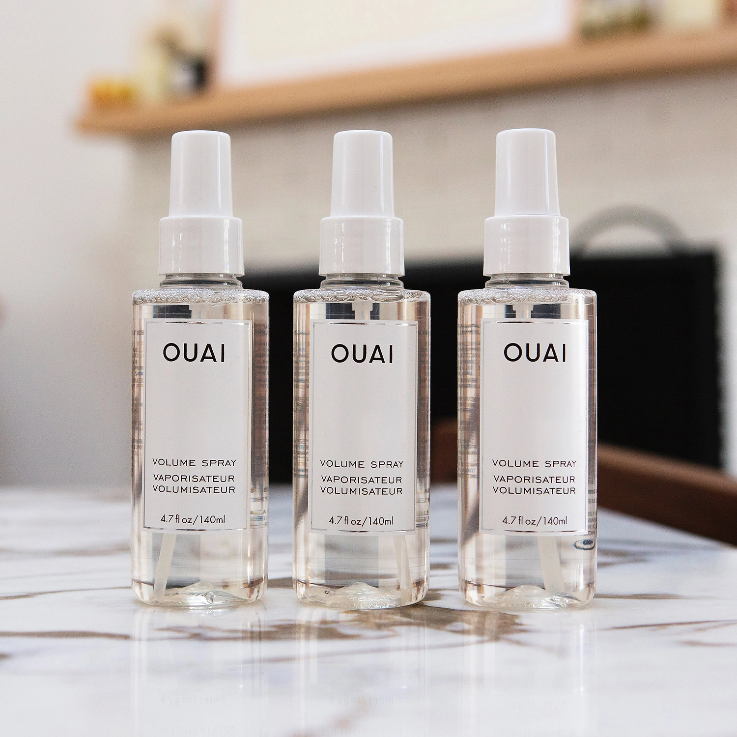 OUAI Volume Spray 4.7 oz/140 mL - Adds Lift, Protects, and Thickens Hair - Image 4