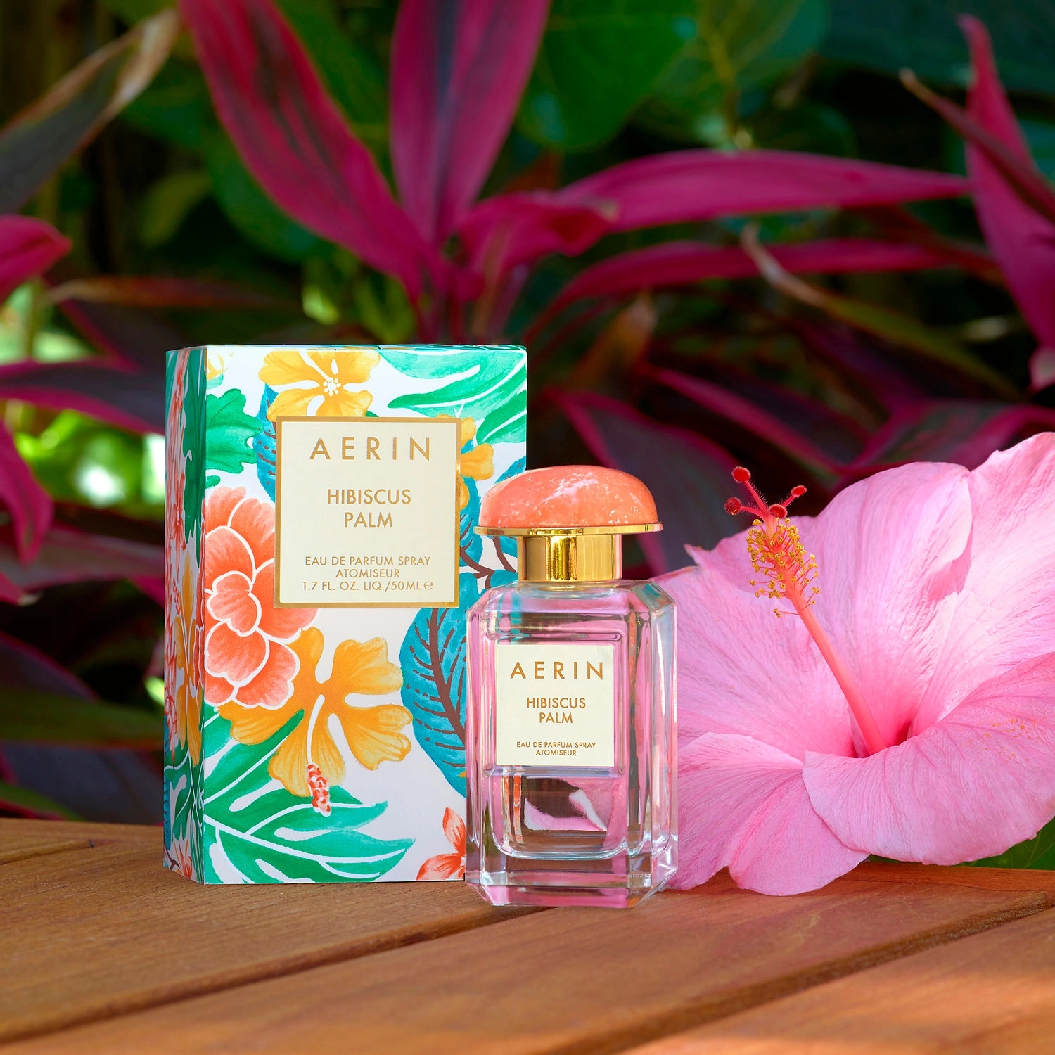 AERIN Hibiscus Palm Eau de Parfum 1.7 oz/50 mL Floral and Fresh Layerable Scent - Image 5