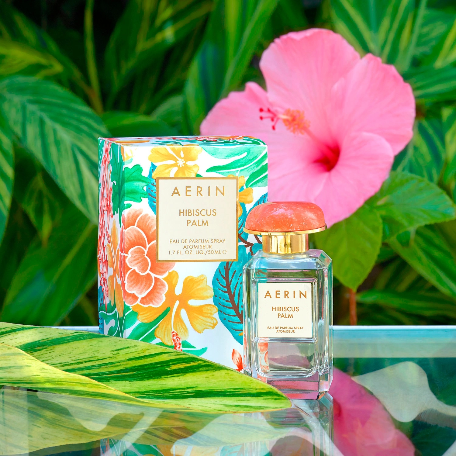 AERIN Hibiscus Palm Eau de Parfum 1.7 oz/50 mL Floral and Fresh Layerable Scent - Image 3