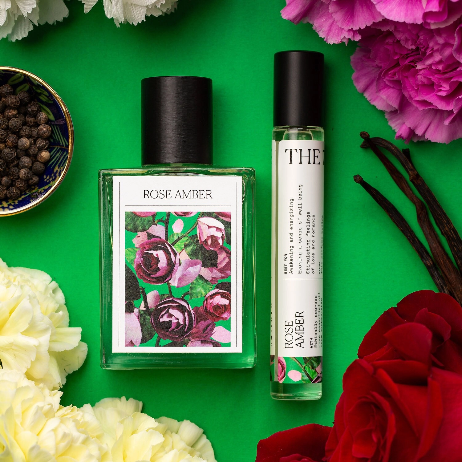 The 7 Virtues Rose Amber Eau de Parfum 1.7 oz/50 mL Vegan Unisex Clean + Planet Positive - Image 3