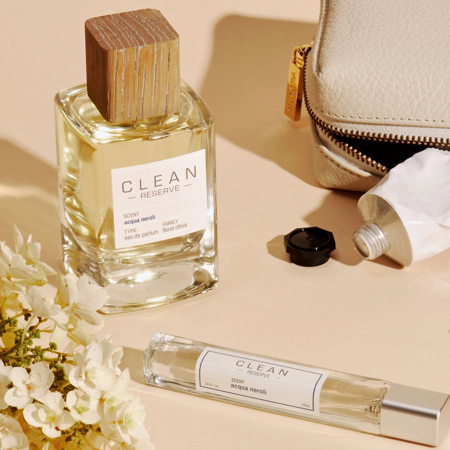 CLEAN RESERVE Reserve - Acqua Neroli Travel Spray 0.33 oz/10 mL Vegan Gluten Free - Image 3