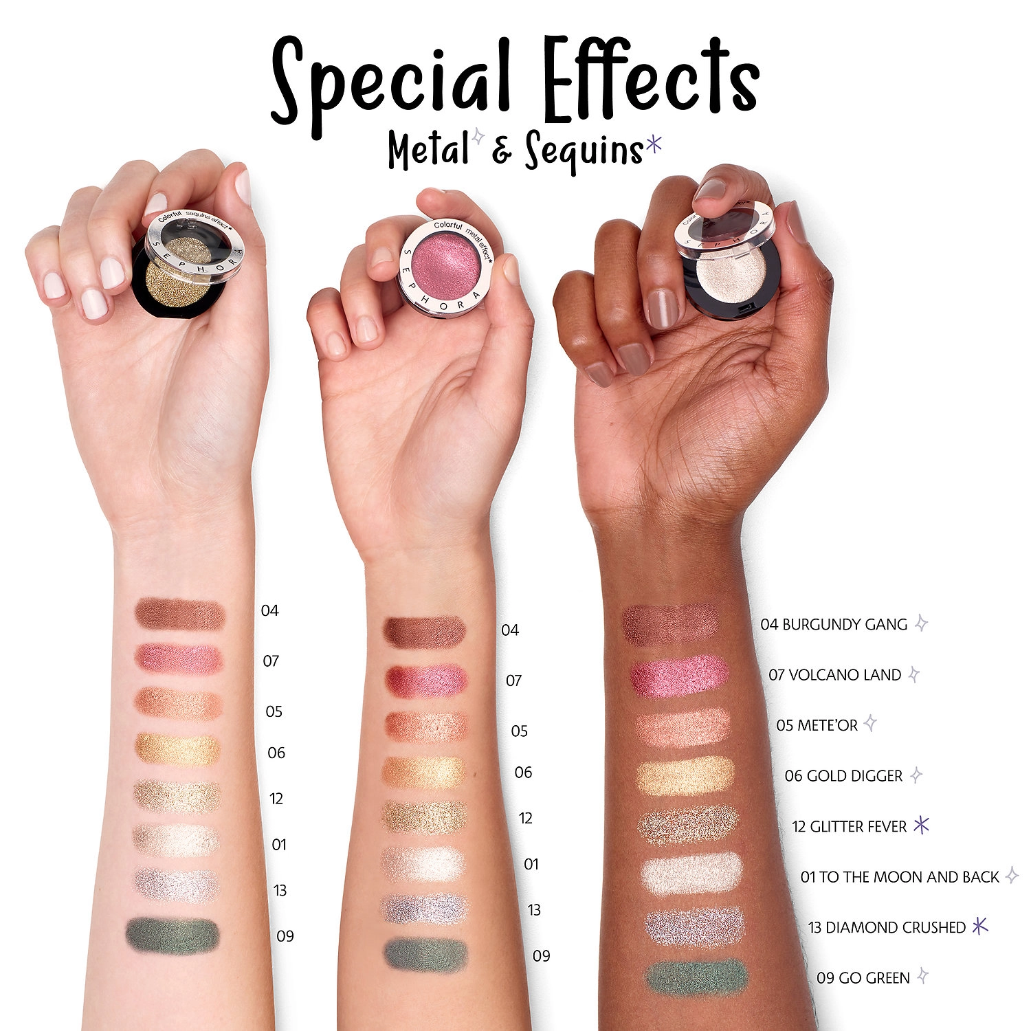 SEPHORA COLLECTION Colorful® Eyeshadow Matte, Shimmer, Metallic Finishes - Image 7