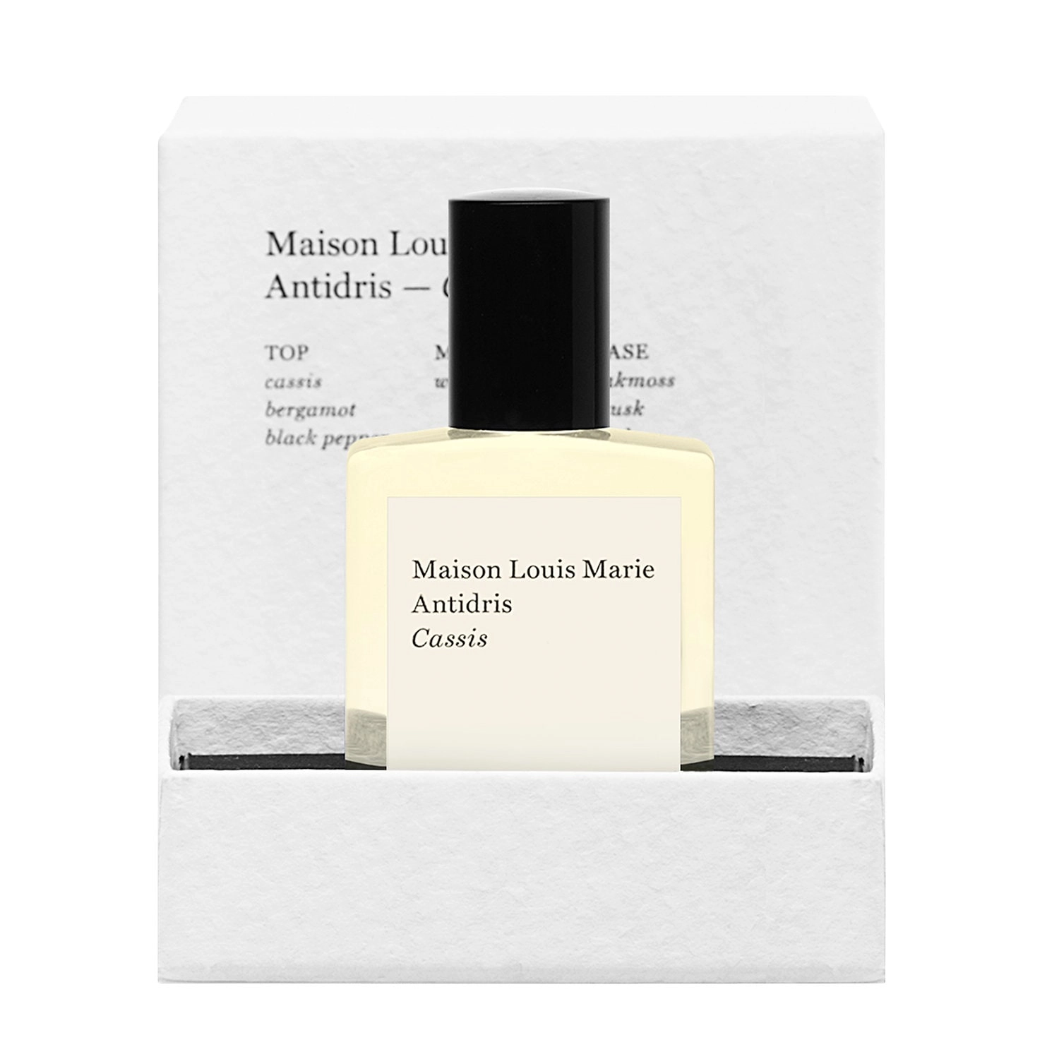 Maison Louis Marie Antidris Cassis Perfume Oil 0.1 oz/3 mL Vegan Floral Scent - Image 2