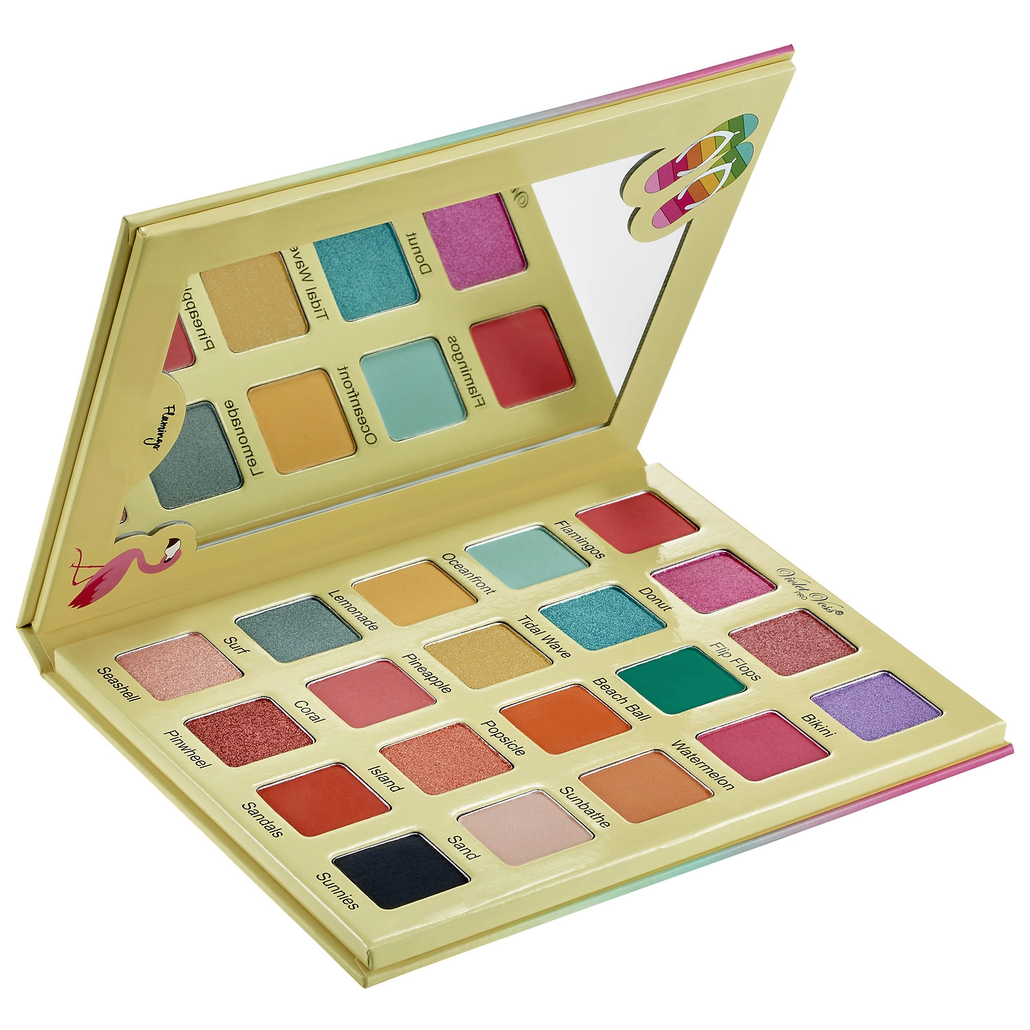 Violet Voss Flamingo PRO Eyeshadow Palette 20 x 0.06 oz/1.8g Limited Edition Without Phthalates Without Parabens - Image 3