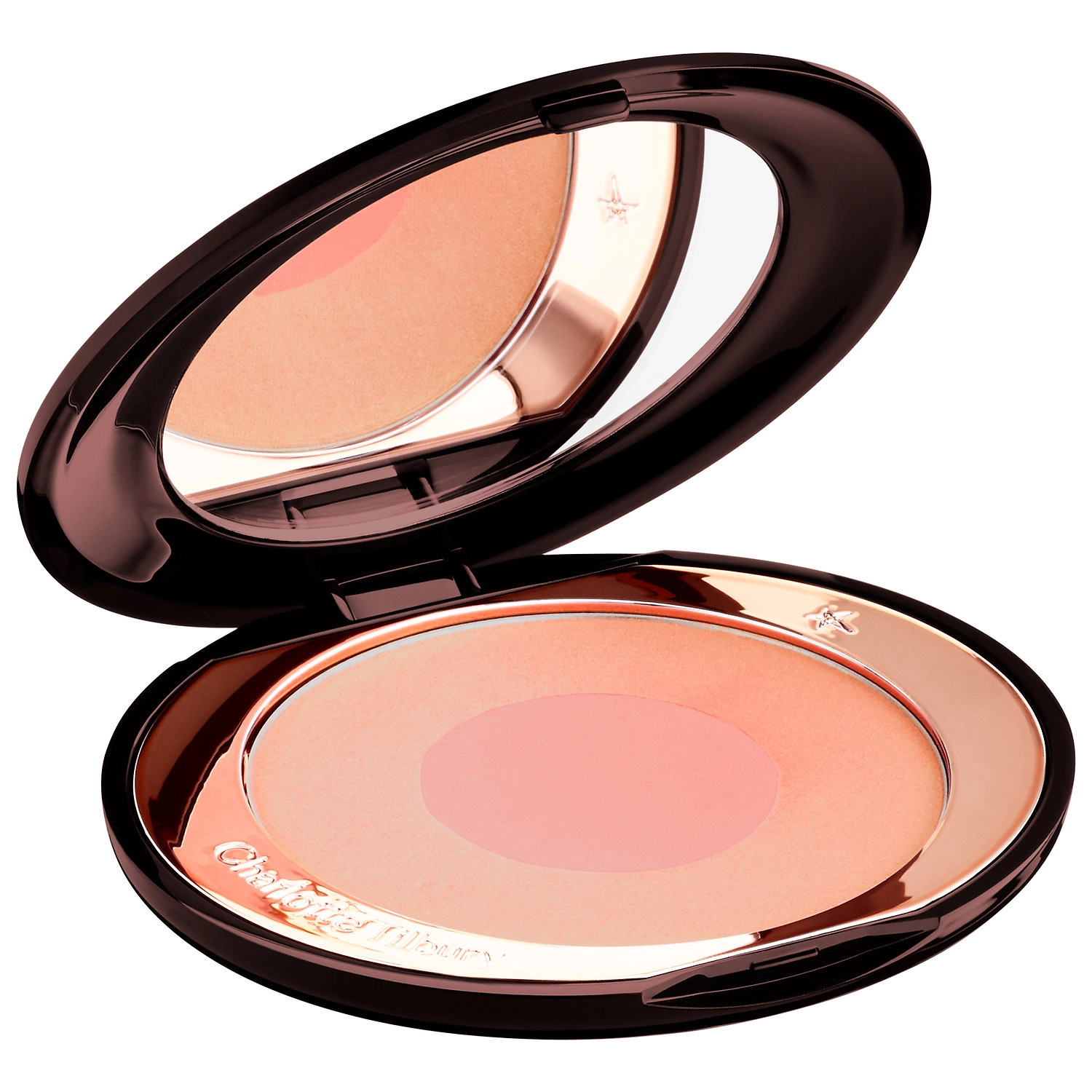 Charlotte Tilbury Cheek to Chic Blush - Pillow Talk Collection Color: Pillow Talk Intense - Deep Rosy Pink Vegan - Image 8