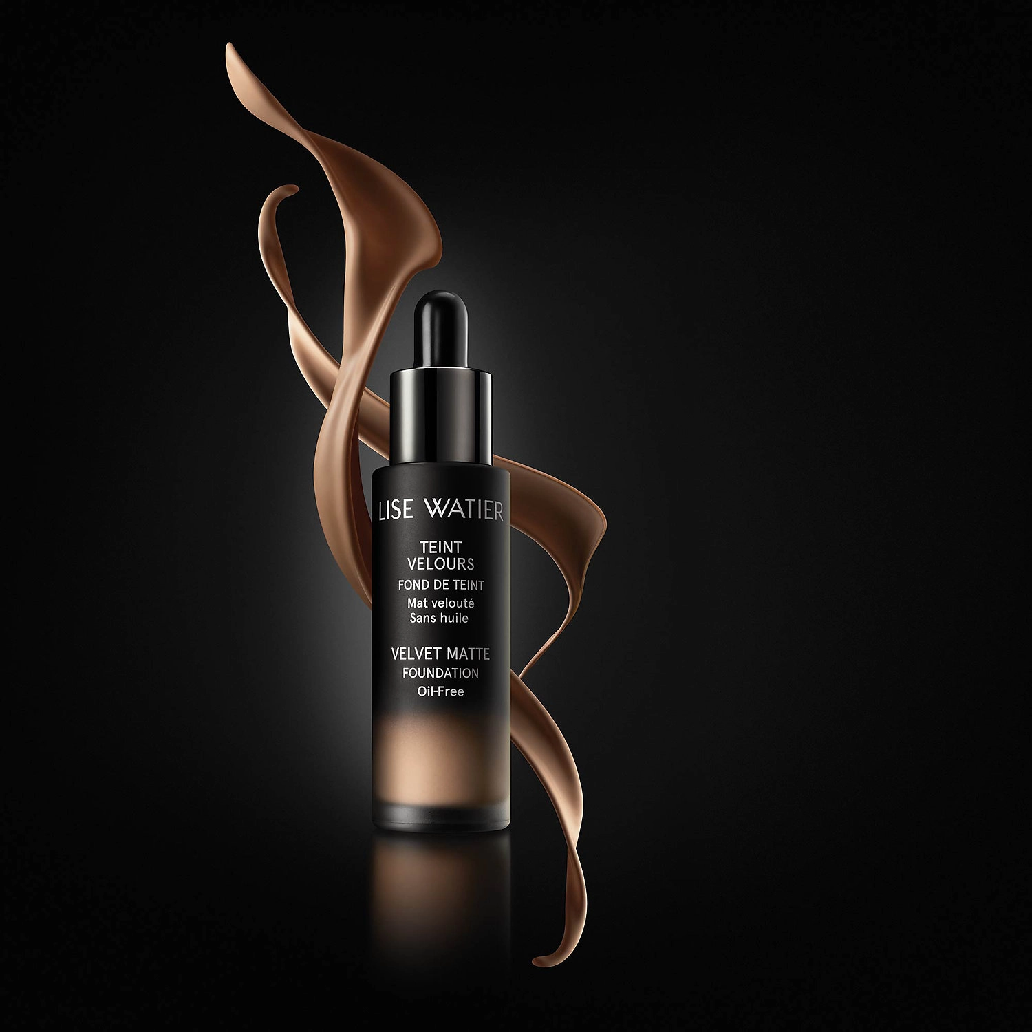 Lise Watier Teint Velours Foundation - Ivoire Clair, Medium Coverage, Matte Finish - Image 2