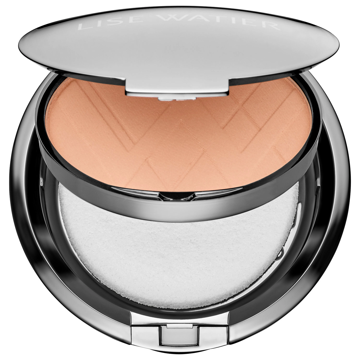 Lise Watier Teint Multi-Fini Oil-Free Compact Foundation Color: Ambre - Image 2