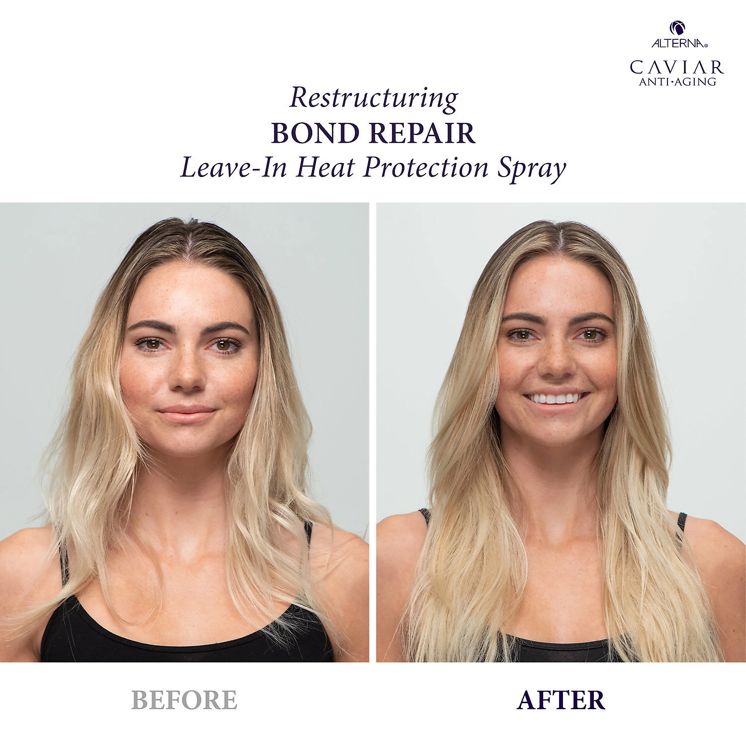 ALTERNA Haircare CAVIAR Anti-Aging® Restructuring Bond Repair Leave-In Heat Protection Spray 4.2 oz/125 mL - Image 5