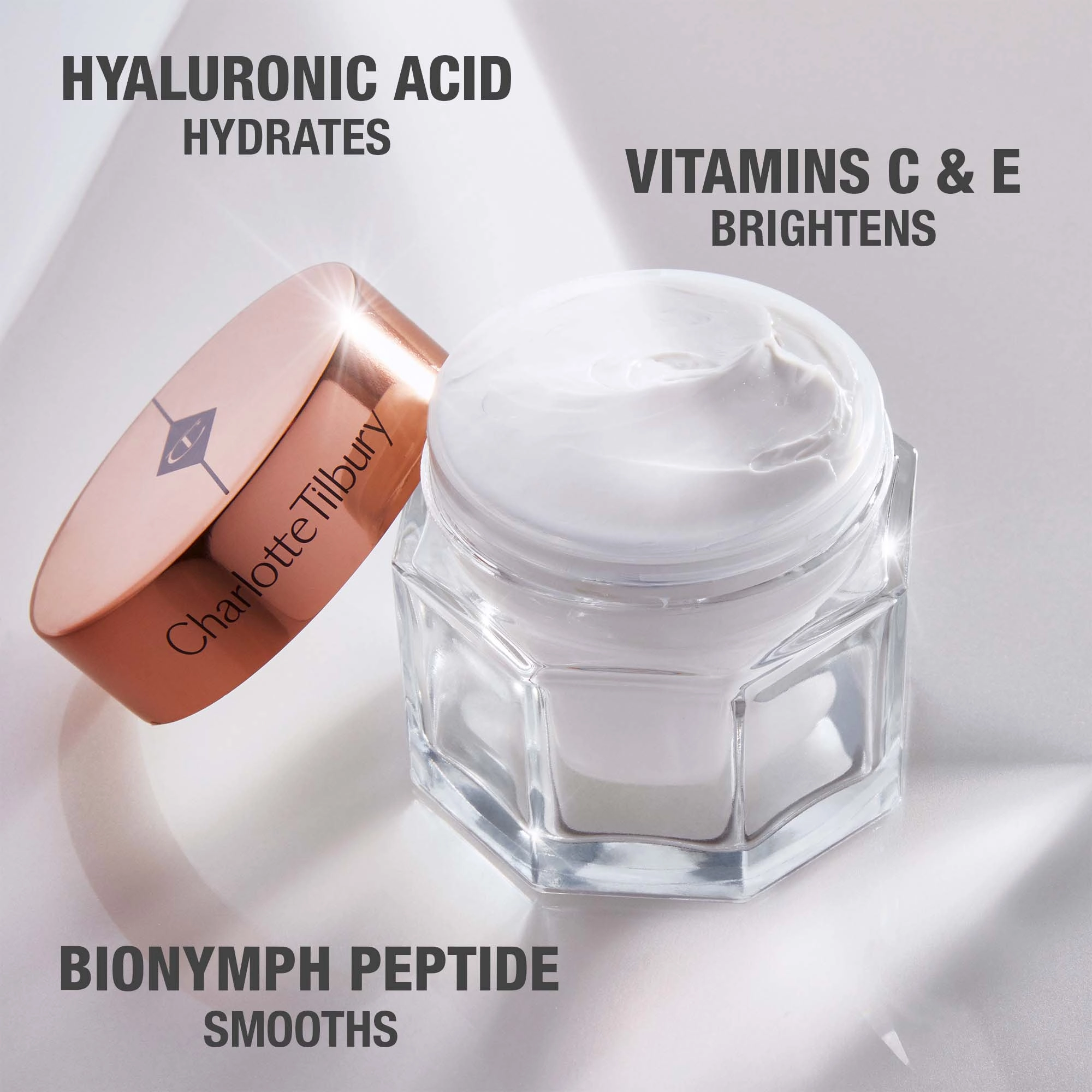 Charlotte Tilbury Mini Charlotte's Magic Cream 0.5 oz/14.7 mL Hyaluronic Acid - Image 9