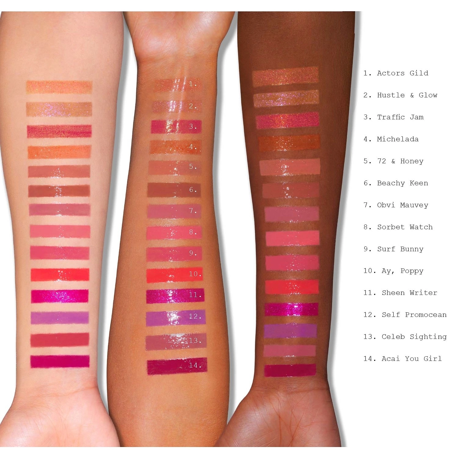 Smashbox Gloss Angeles Lip Gloss - Sheen Writer Fuchsia - Image 2